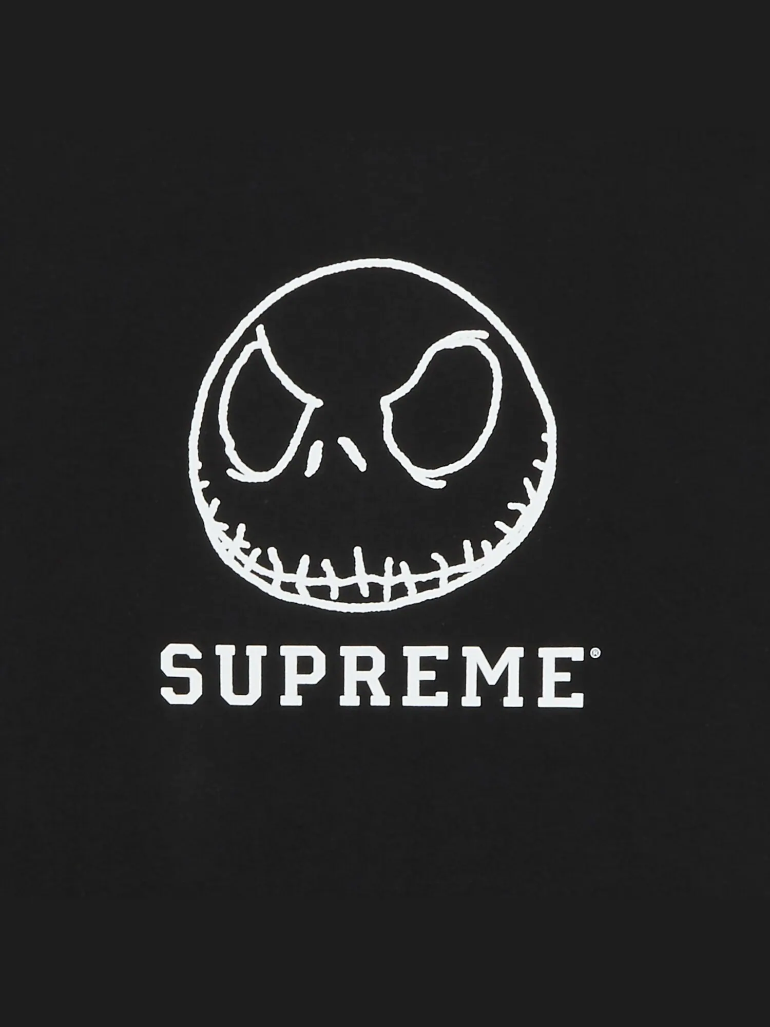 Футболка Supreme Skeleton — изображение 2 из 2, черный