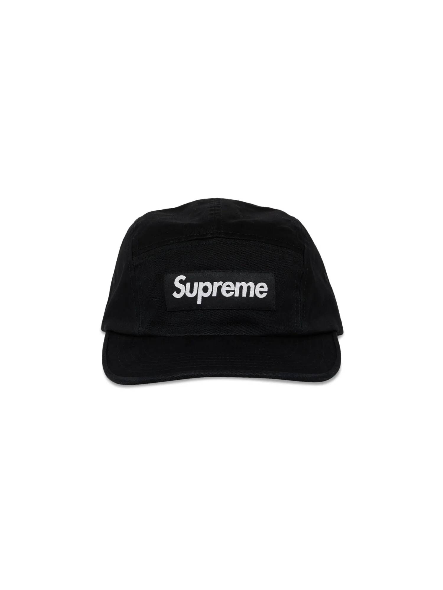 Твиловая кепка Supreme из ткани чинос — изображение 1 из 4, черный