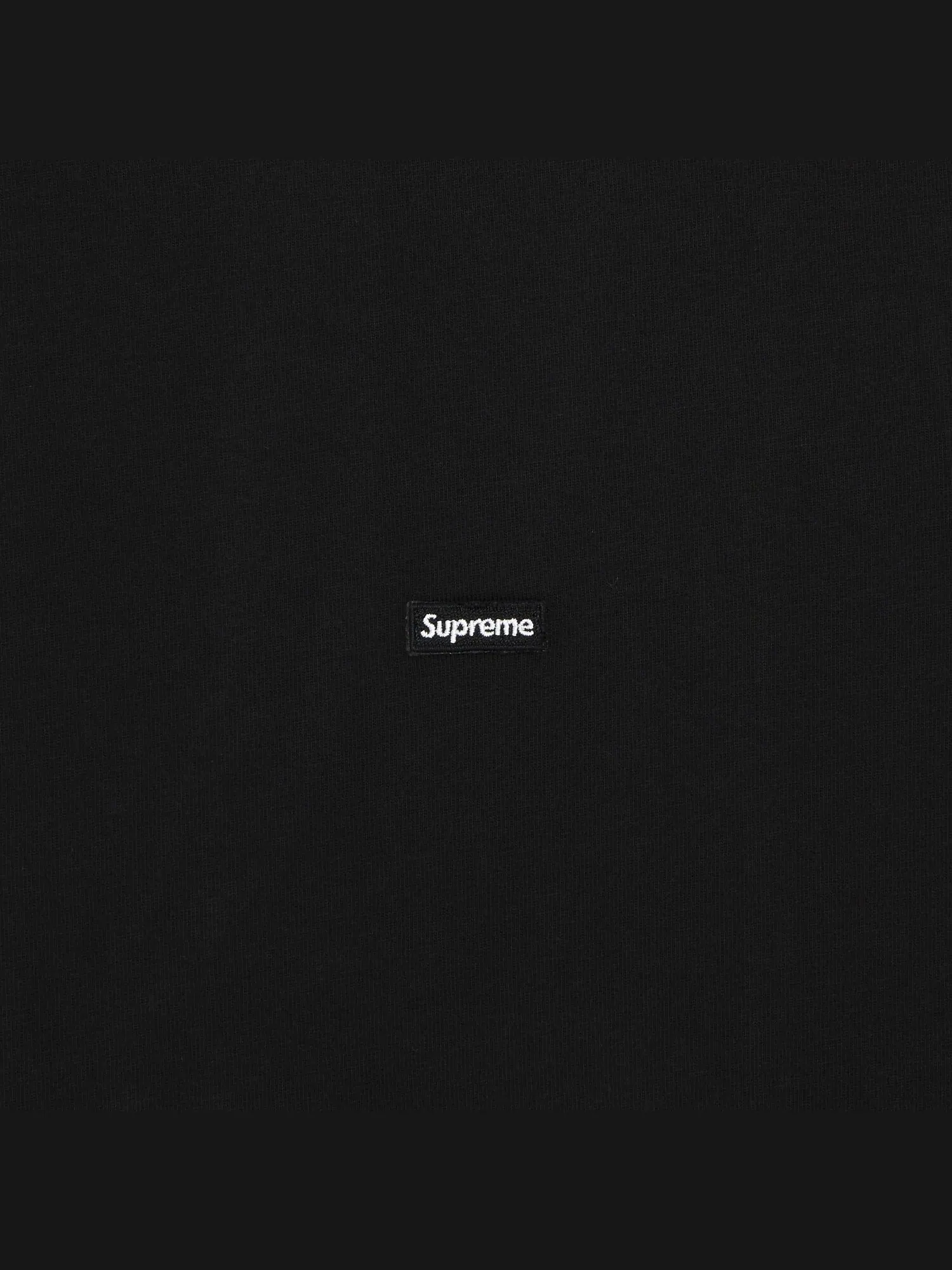 Футболка Supreme Small Box — изображение 2 из 2, черный