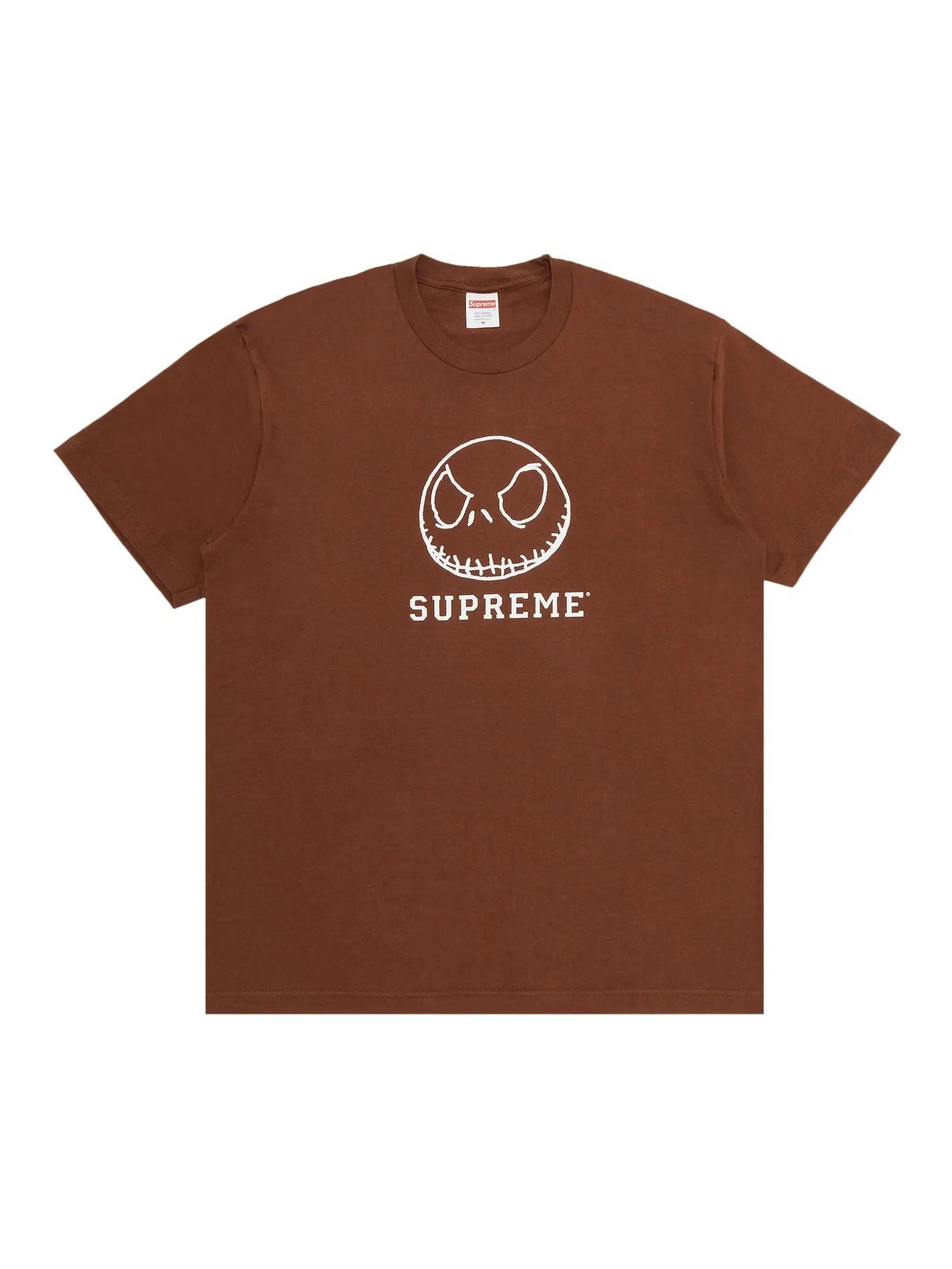 Футболка Supreme Skeleton — изображение 1 из 2, коричневый