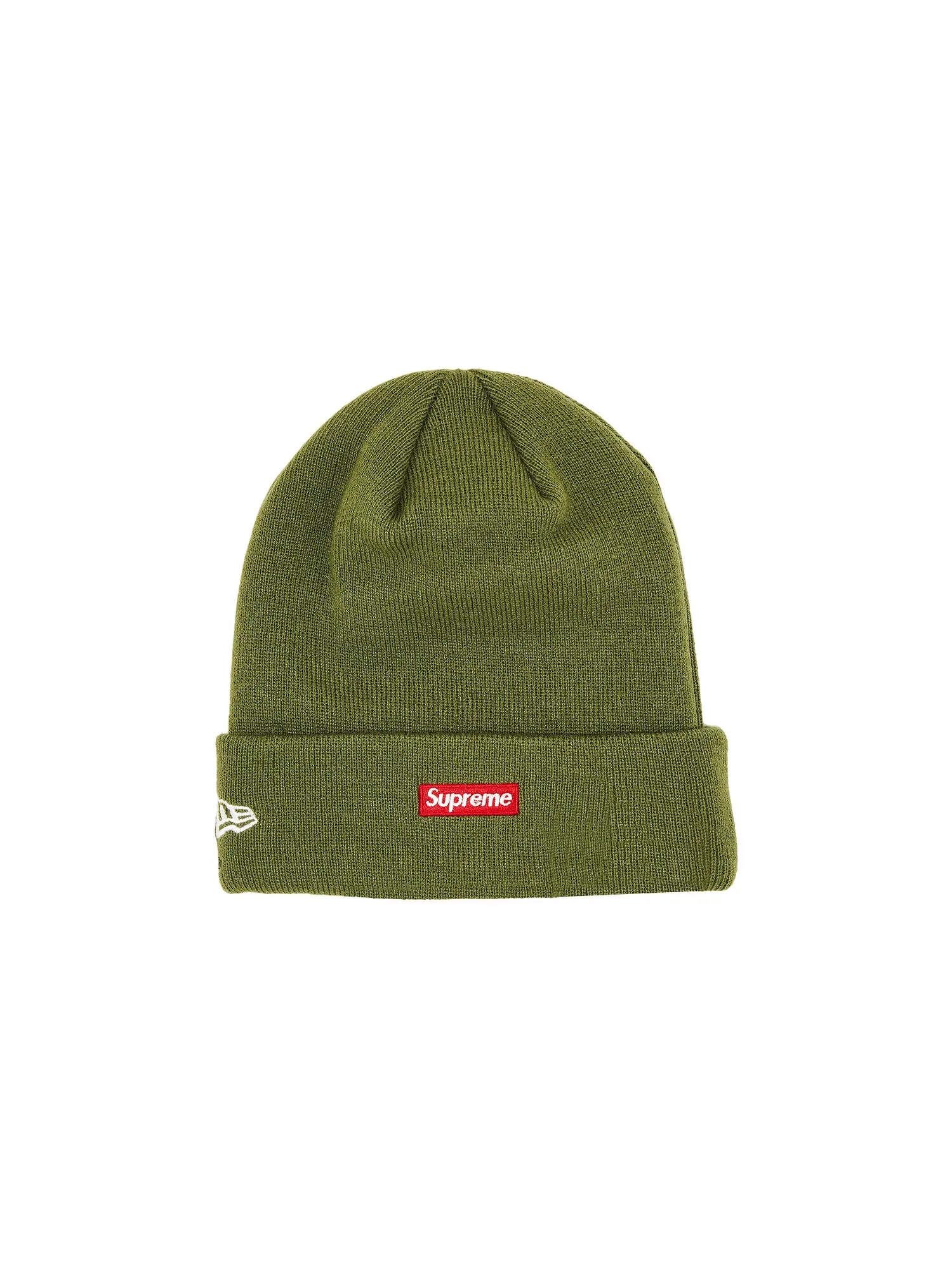 Шапка-бини Supreme x New Era Varsity — изображение 2 из 3, оливковый