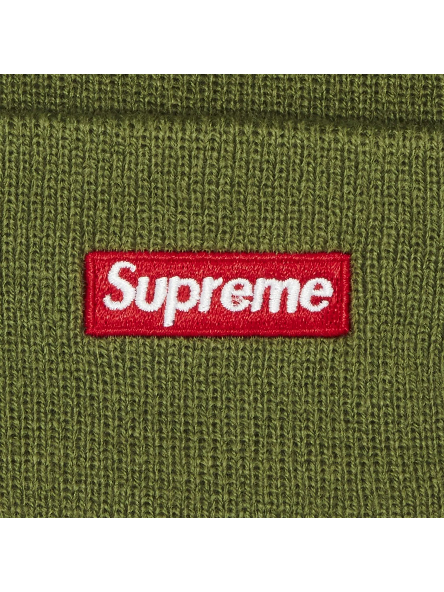 Шапка-бини Supreme x New Era Varsity — изображение 3 из 3, оливковый
