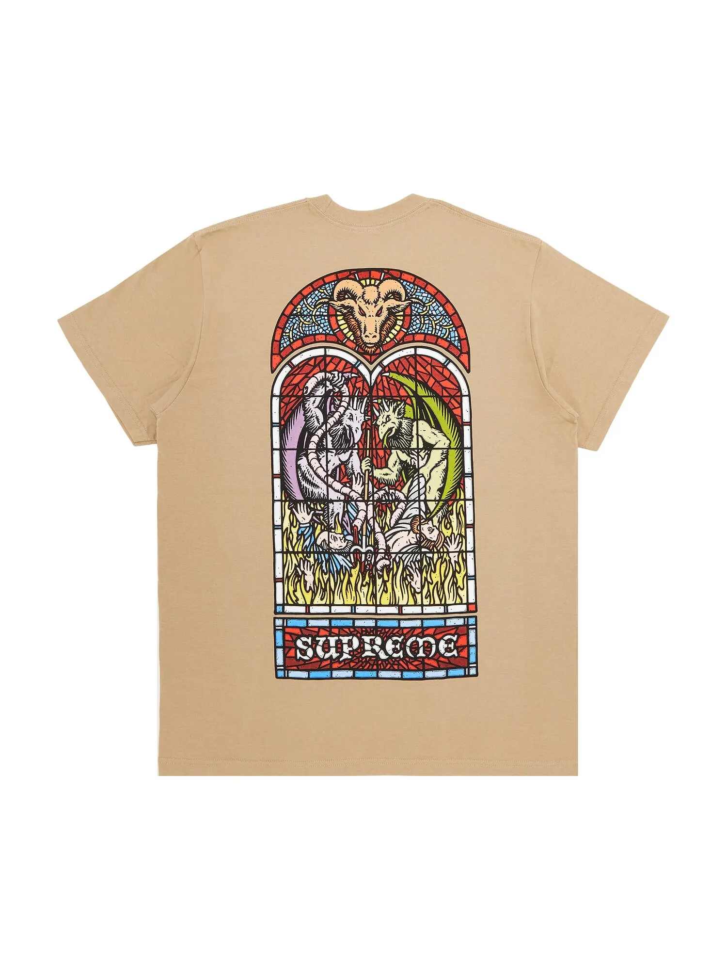 Футболка Supreme Worship Хаки — изображение 2 из 3