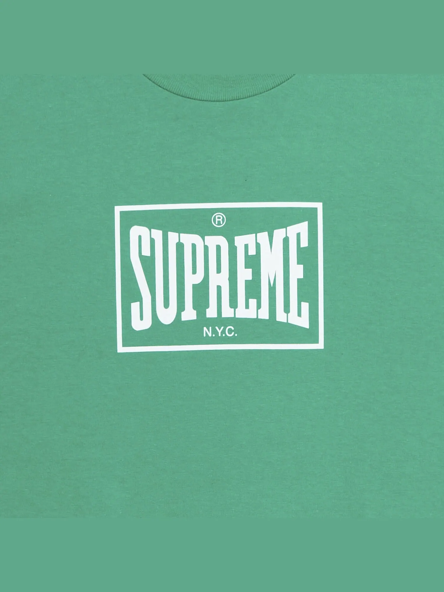 Футболка Supreme Warm Up — изображение 2 из 2, зеленый