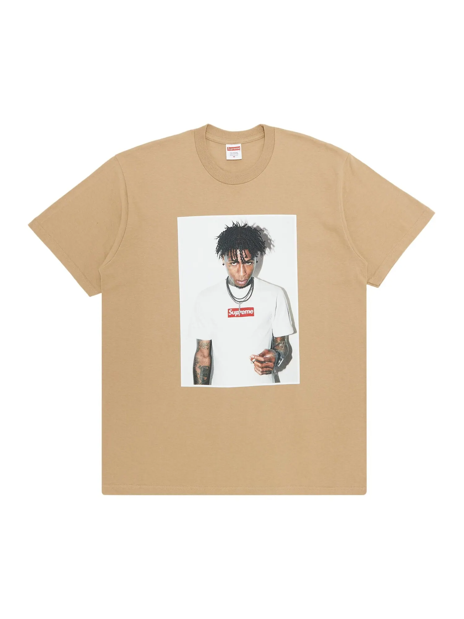 Футболка Supreme NBA Youngboy цвета хаки — изображение 1 из 2