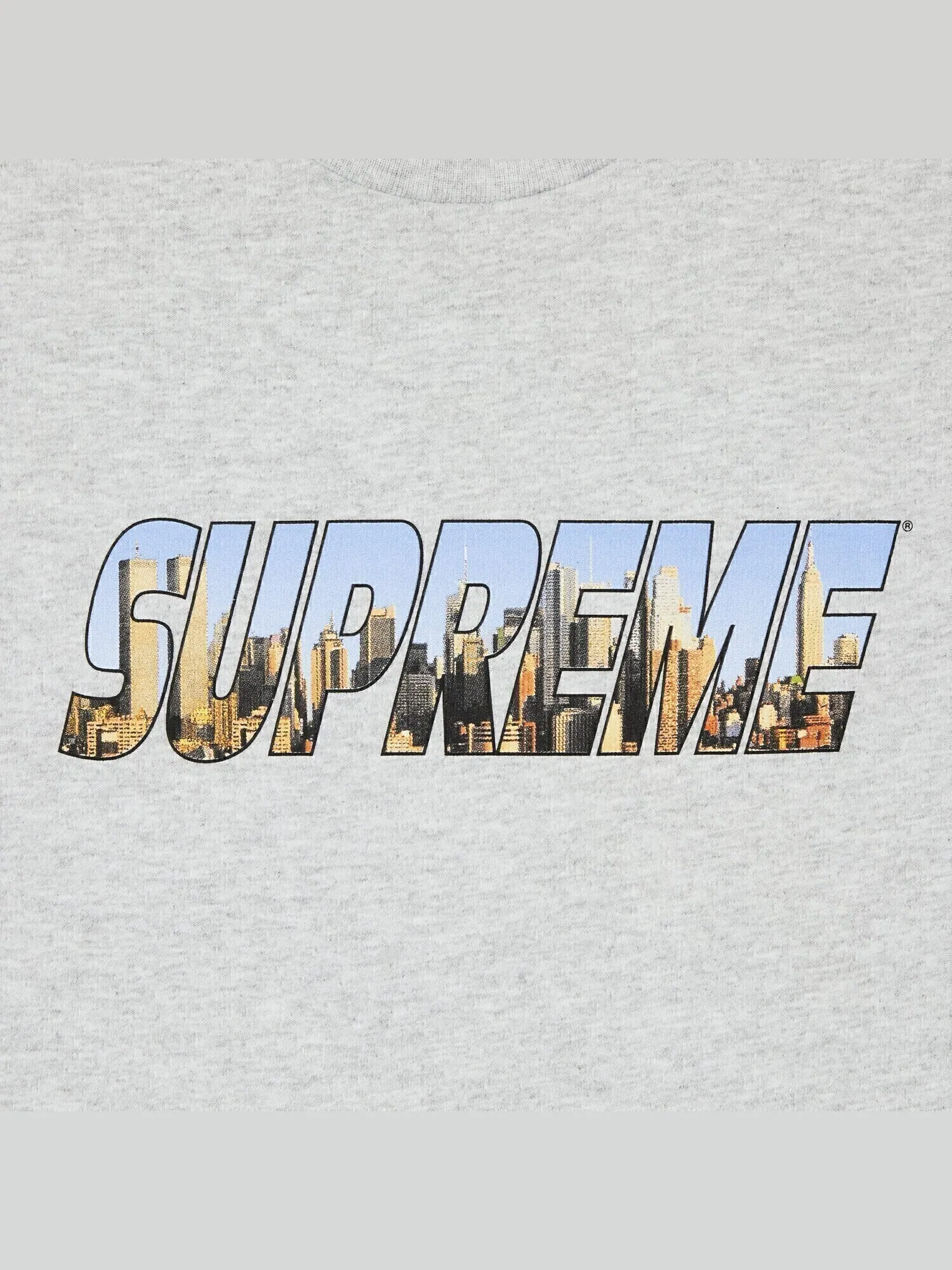 Футболка Supreme Gotham Пепельно-серый — изображение 2 из 2