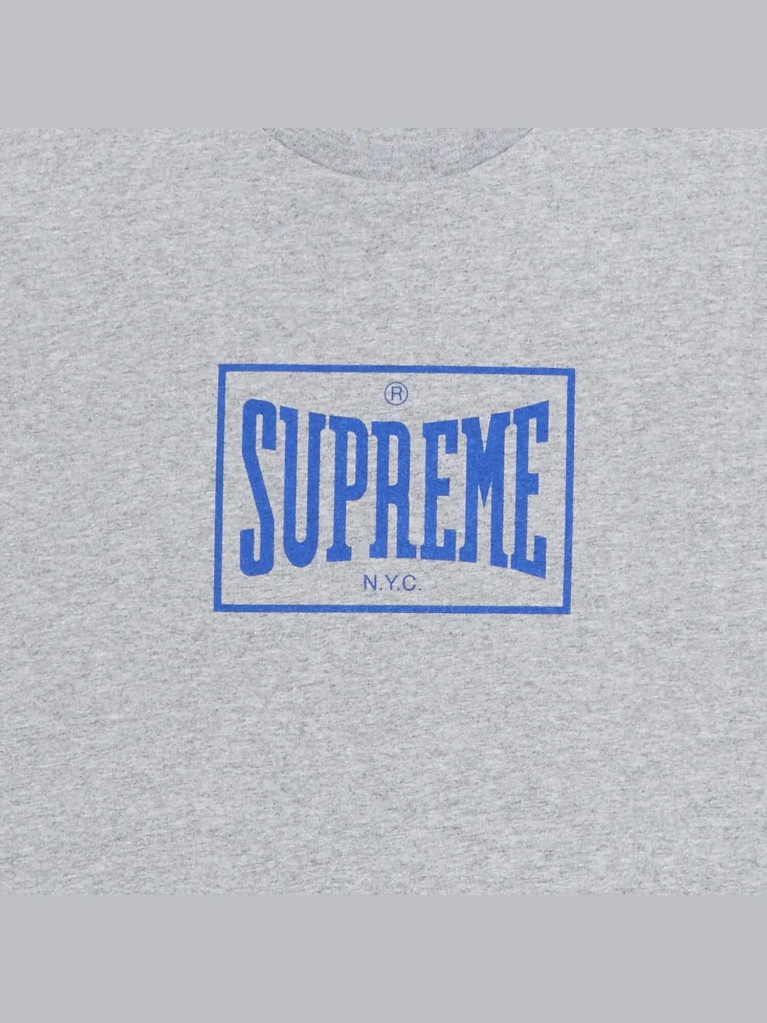 Футболка Supreme Warm Up — изображение 2 из 2, серый