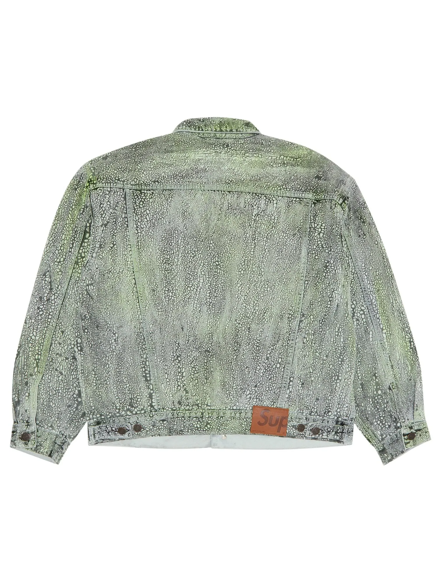 Джинсовая куртка Supreme Crackle Trucker — изображение 2 из 3, мульти