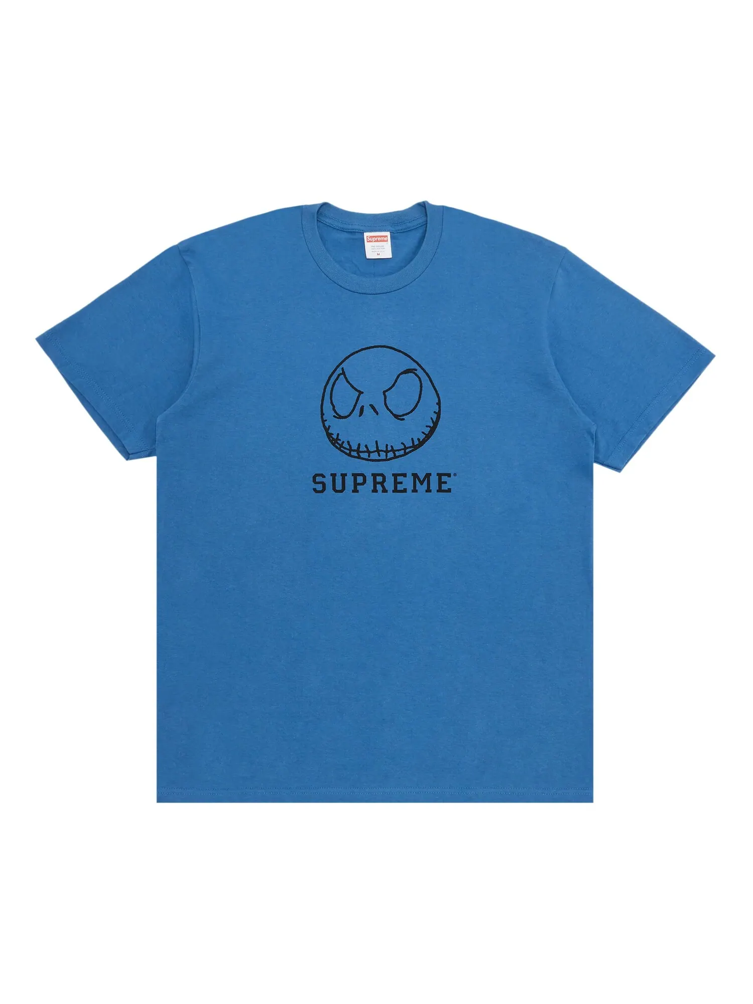 Футболка Supreme Skeleton Fade Blue — изображение 1 из 2, синий
