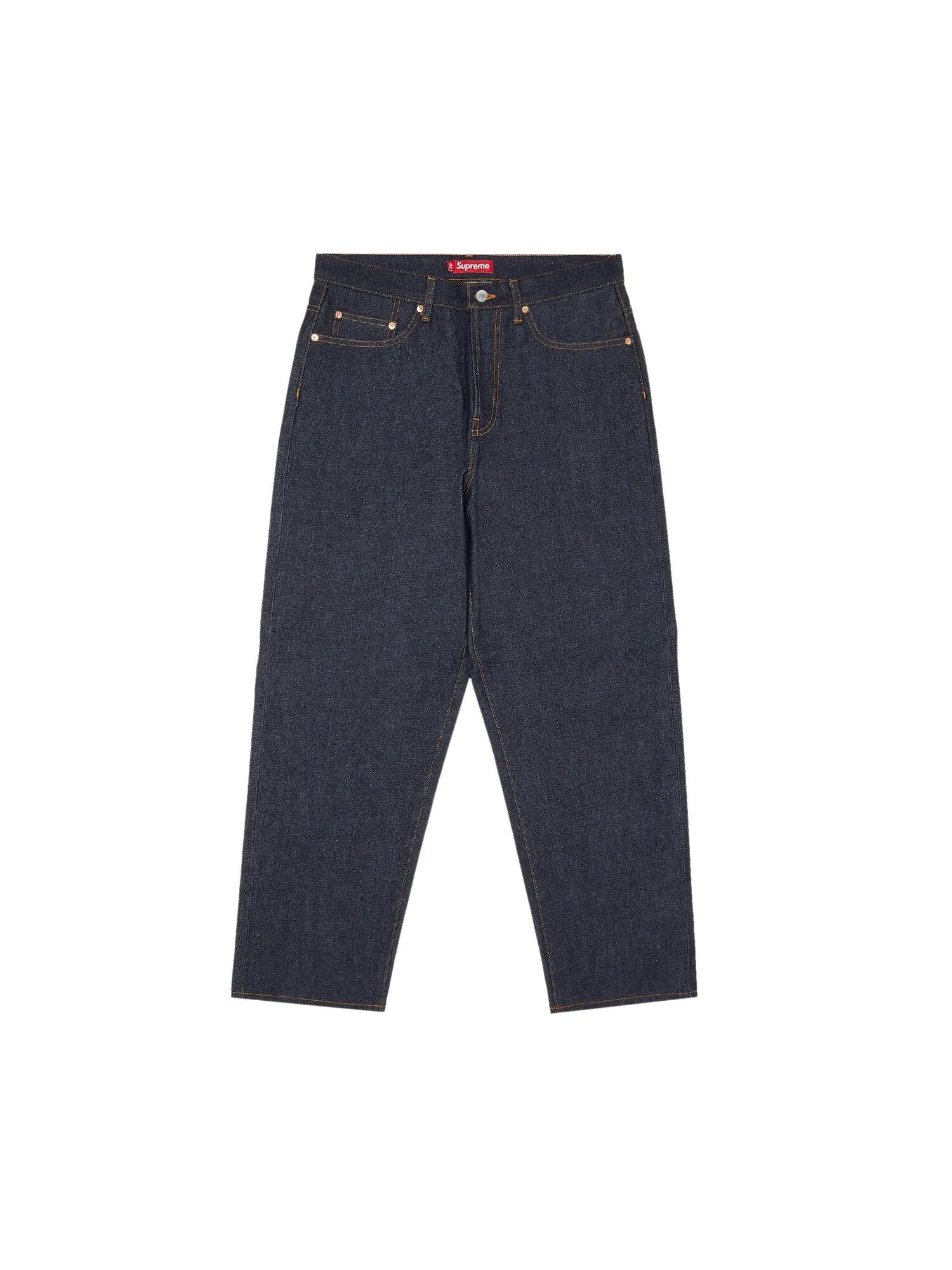 Джинсы Supreme Rigid Baggy Selvedge — изображение 1 из 3, индиго