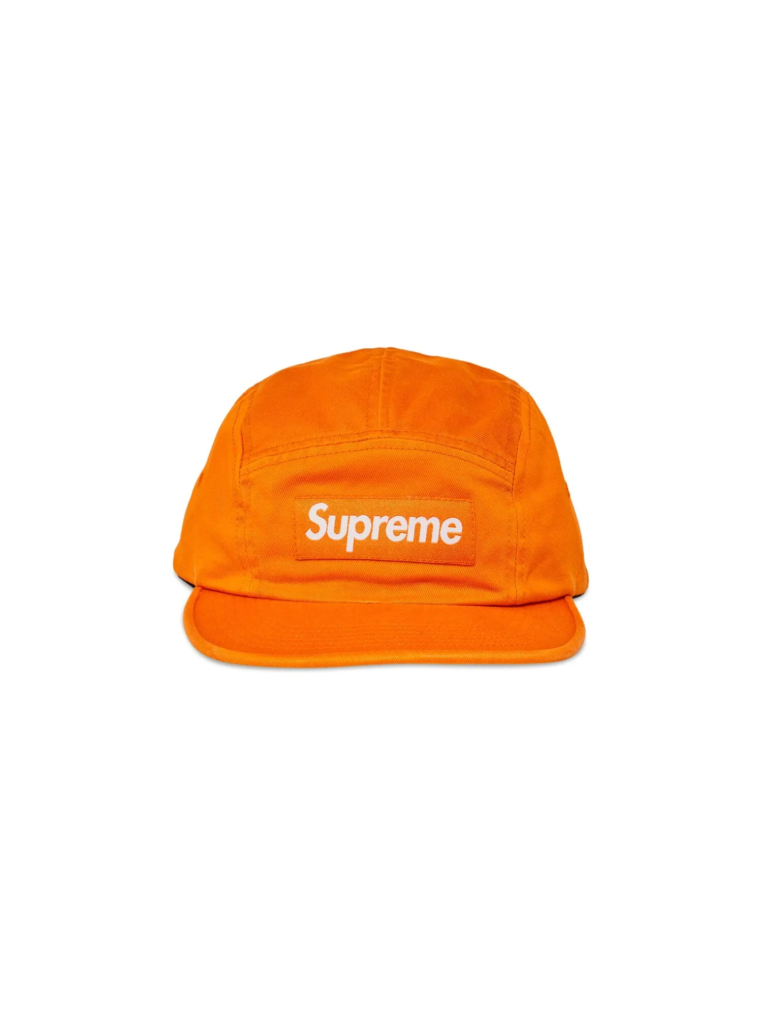 Твиловая кепка Supreme из ткани чинос — изображение 1 из 4, светлый оранжевый