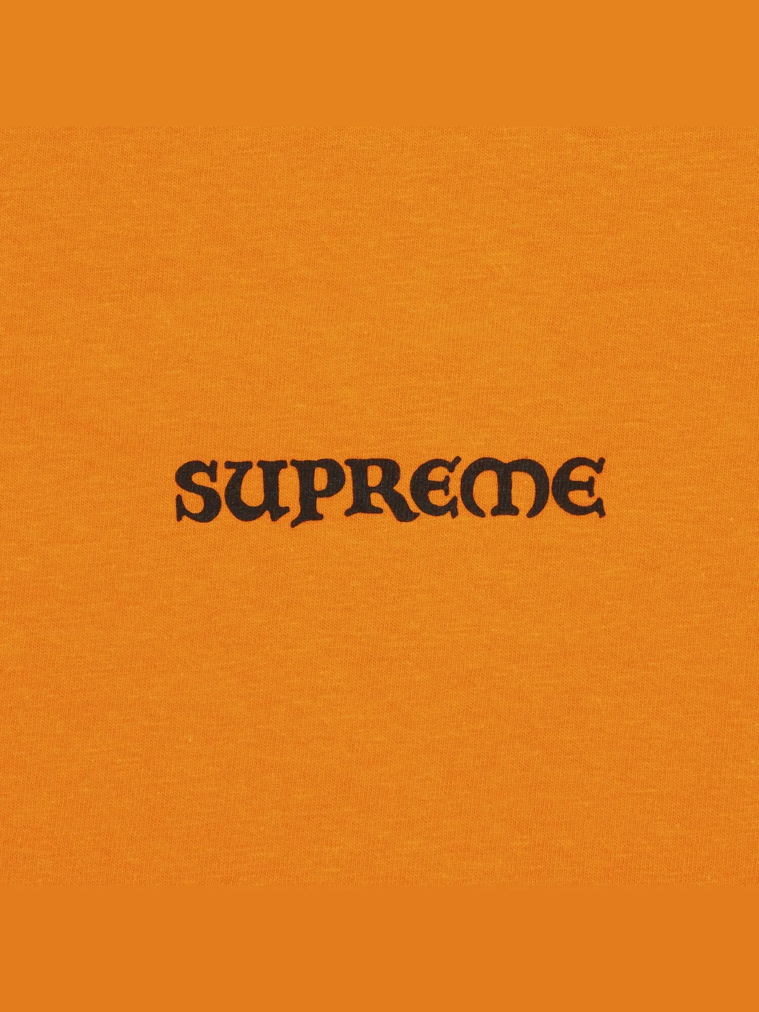 Футболка Supreme Worship Оранжевая — изображение 3 из 3, оранжевый