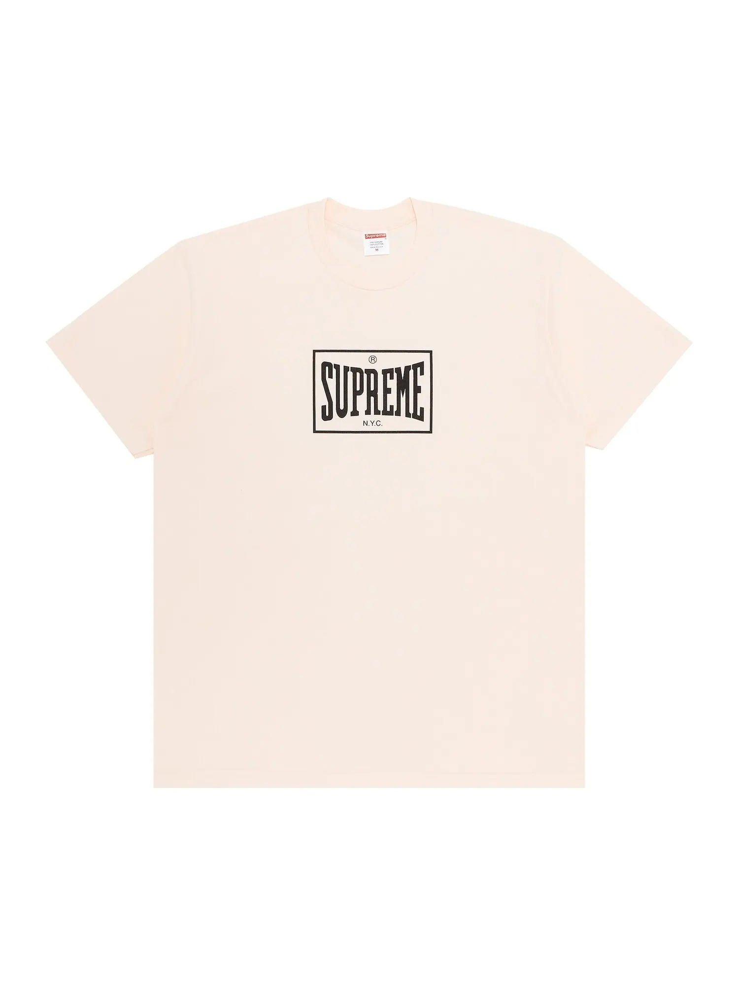Футболка Supreme Warm Up — изображение 1 из 2, бледно-розовая