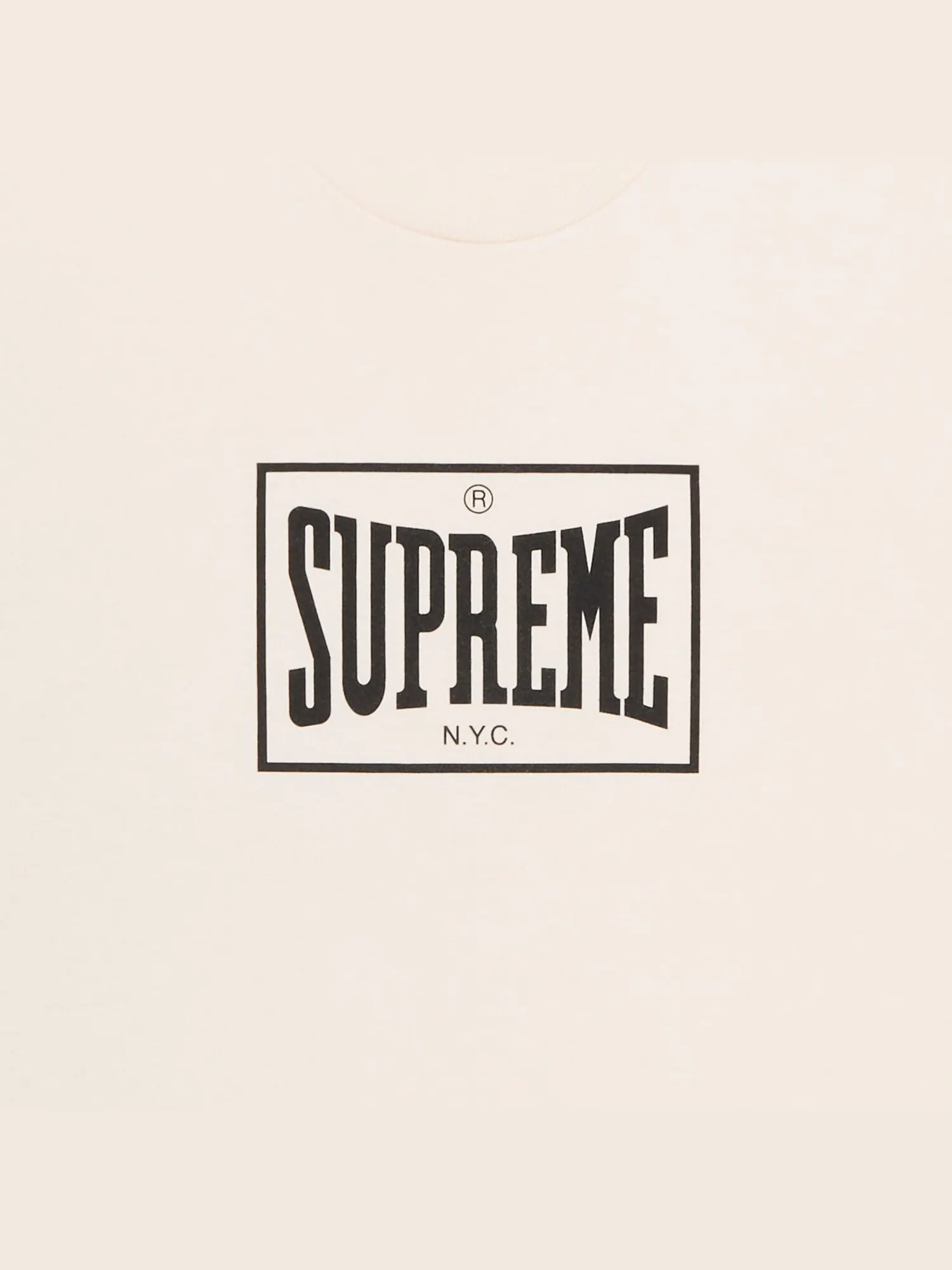 Футболка Supreme Warm Up — изображение 2 из 2, бледно-розовая