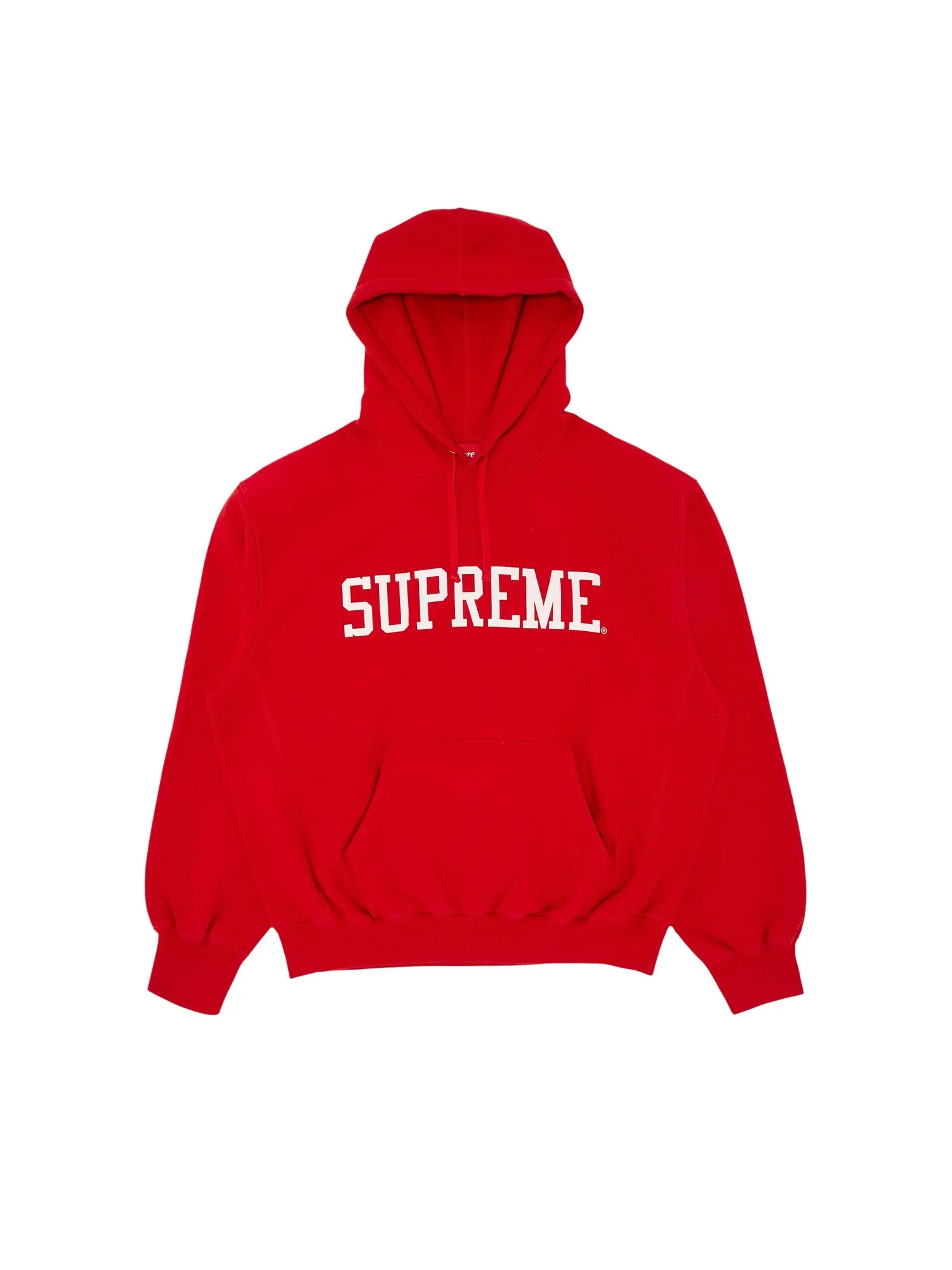 Толстовка с капюшоном Supreme Varsity — изображение 1 из 2, красный