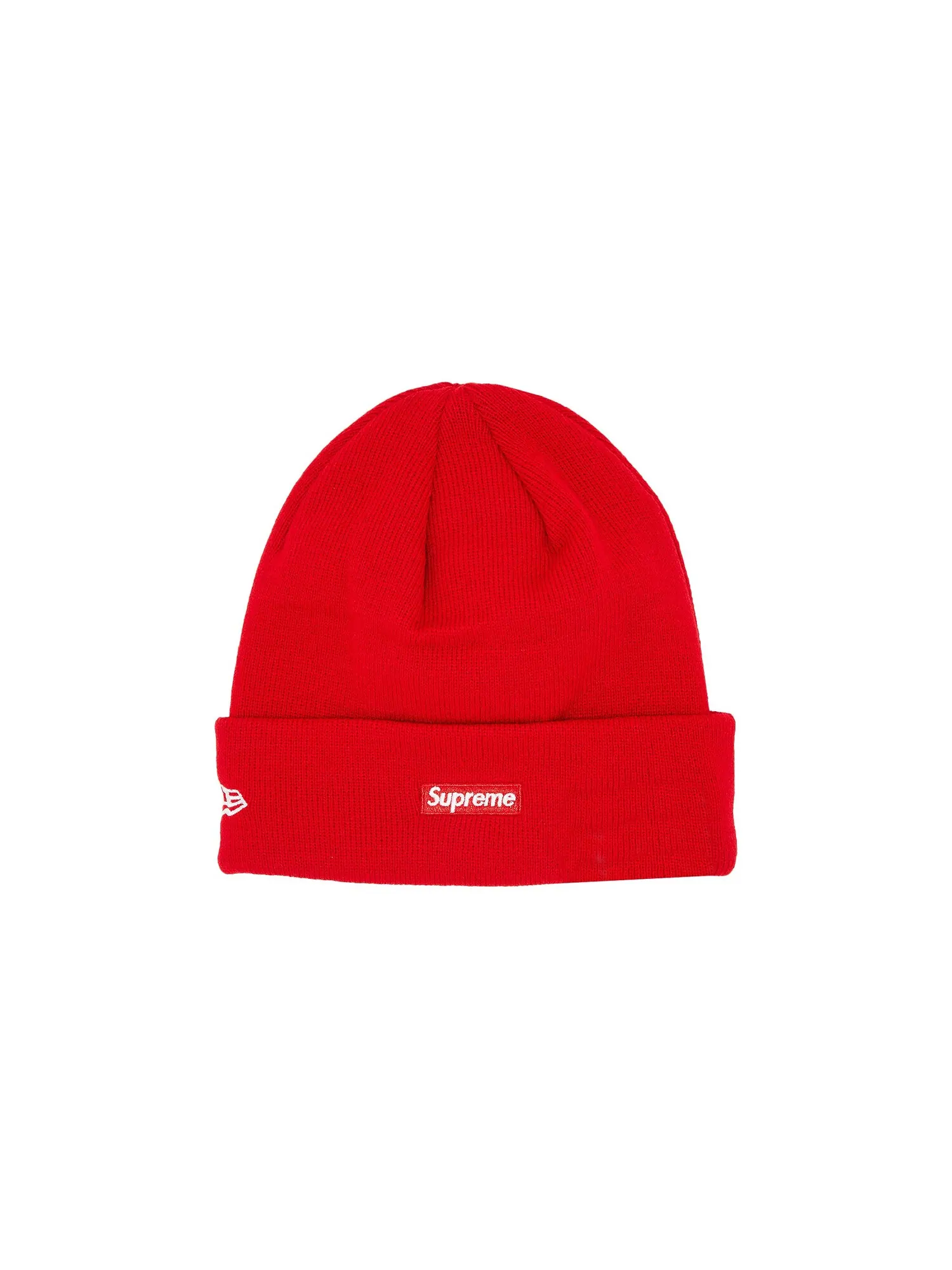 Шапка-бини Supreme x New Era Varsity — изображение 2 из 3, красный