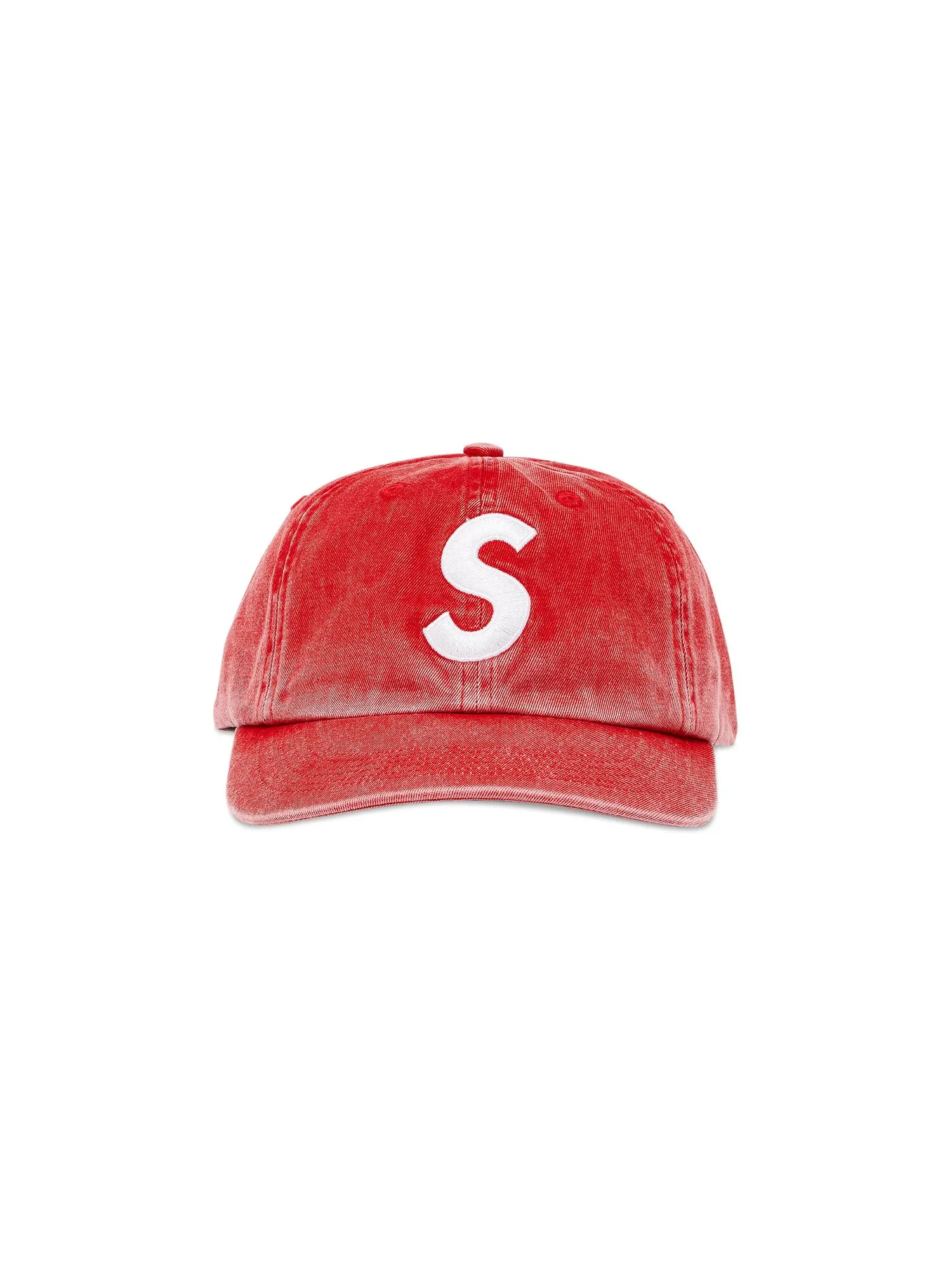 6-панельный логотип Supreme Pigment Print S — изображение 1 из 4, красный