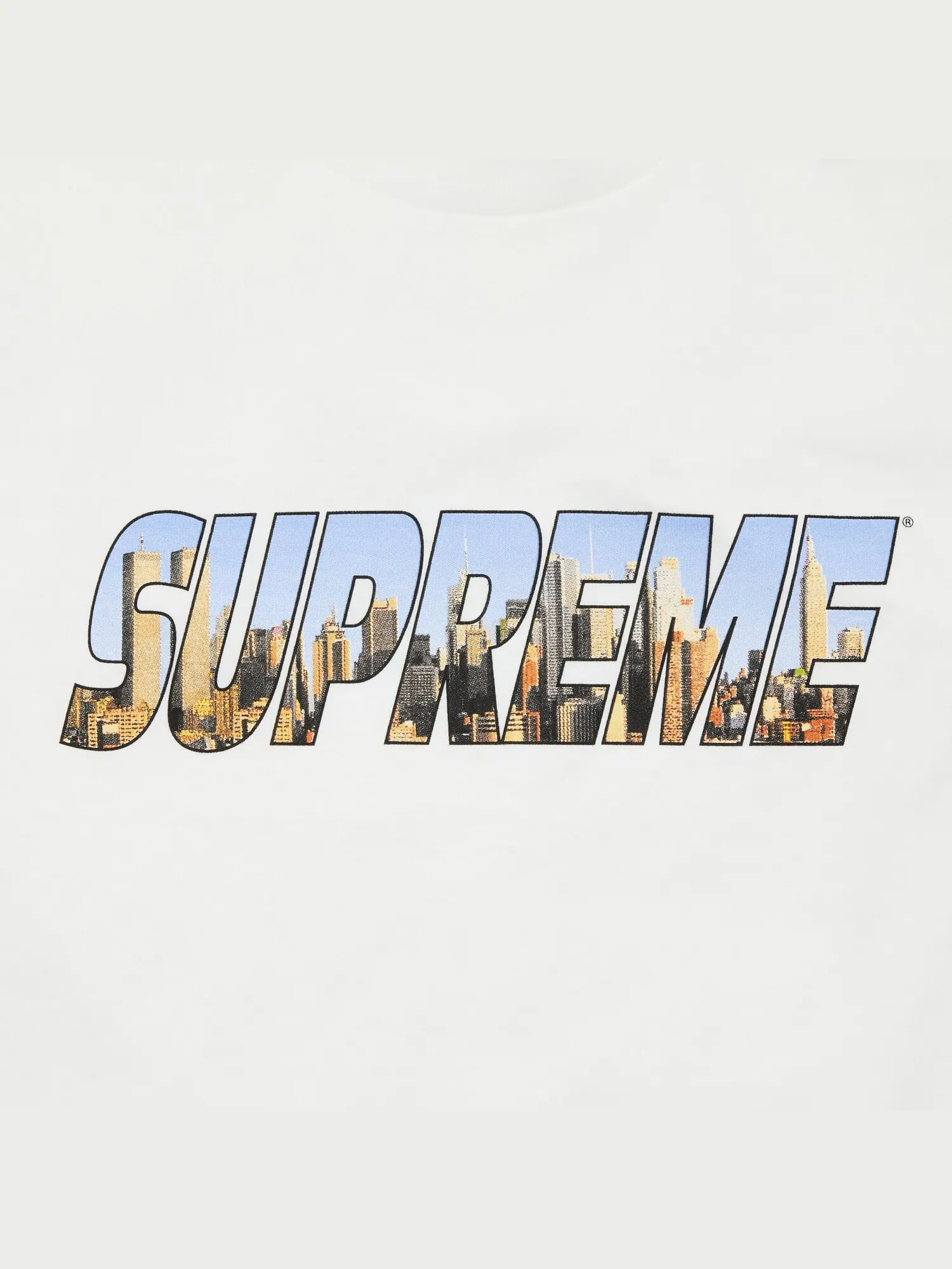 Футболка Supreme Gotham Белая — изображение 2 из 2, белый