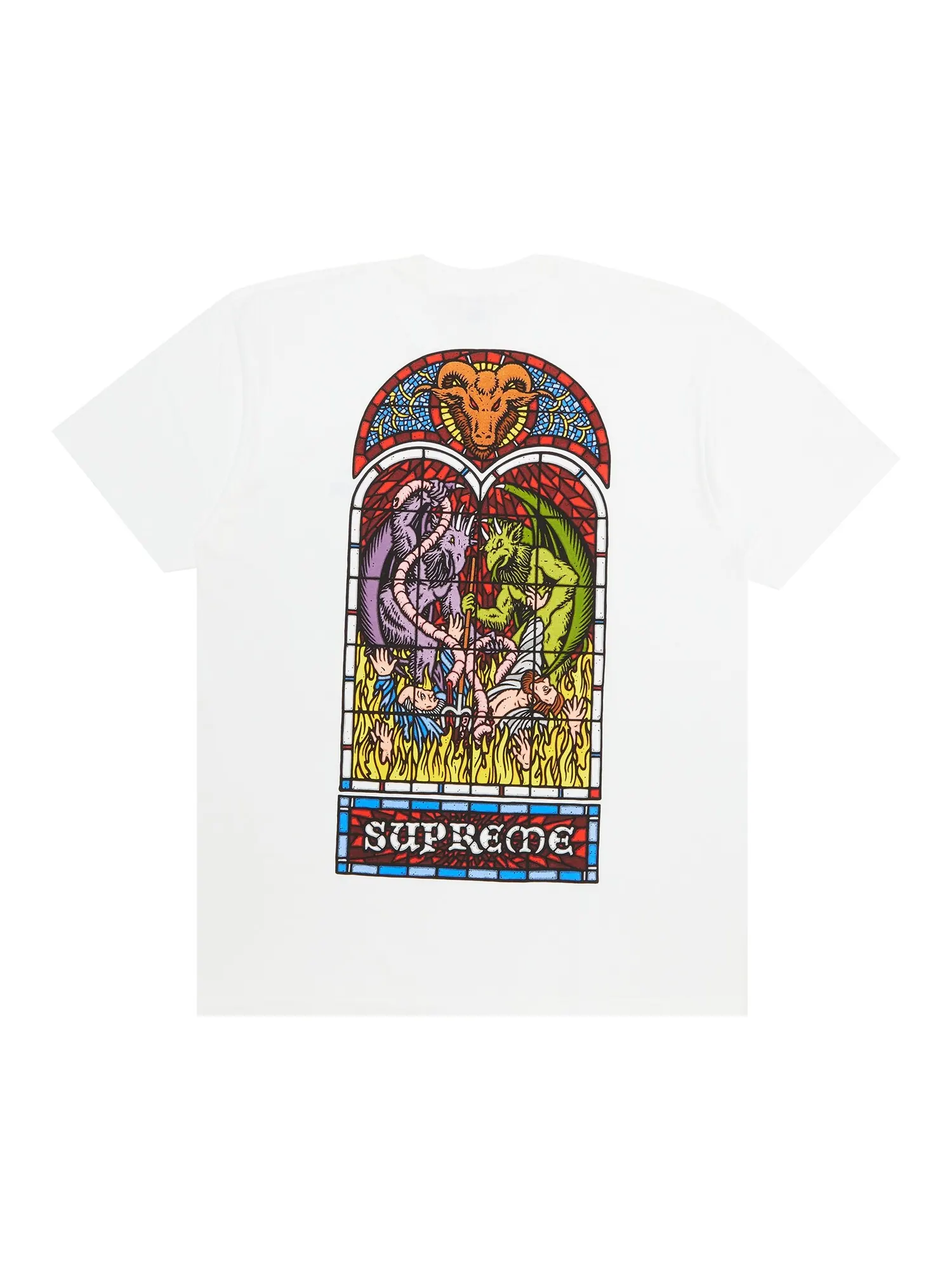 Футболка Supreme Worship — изображение 2 из 3, белый