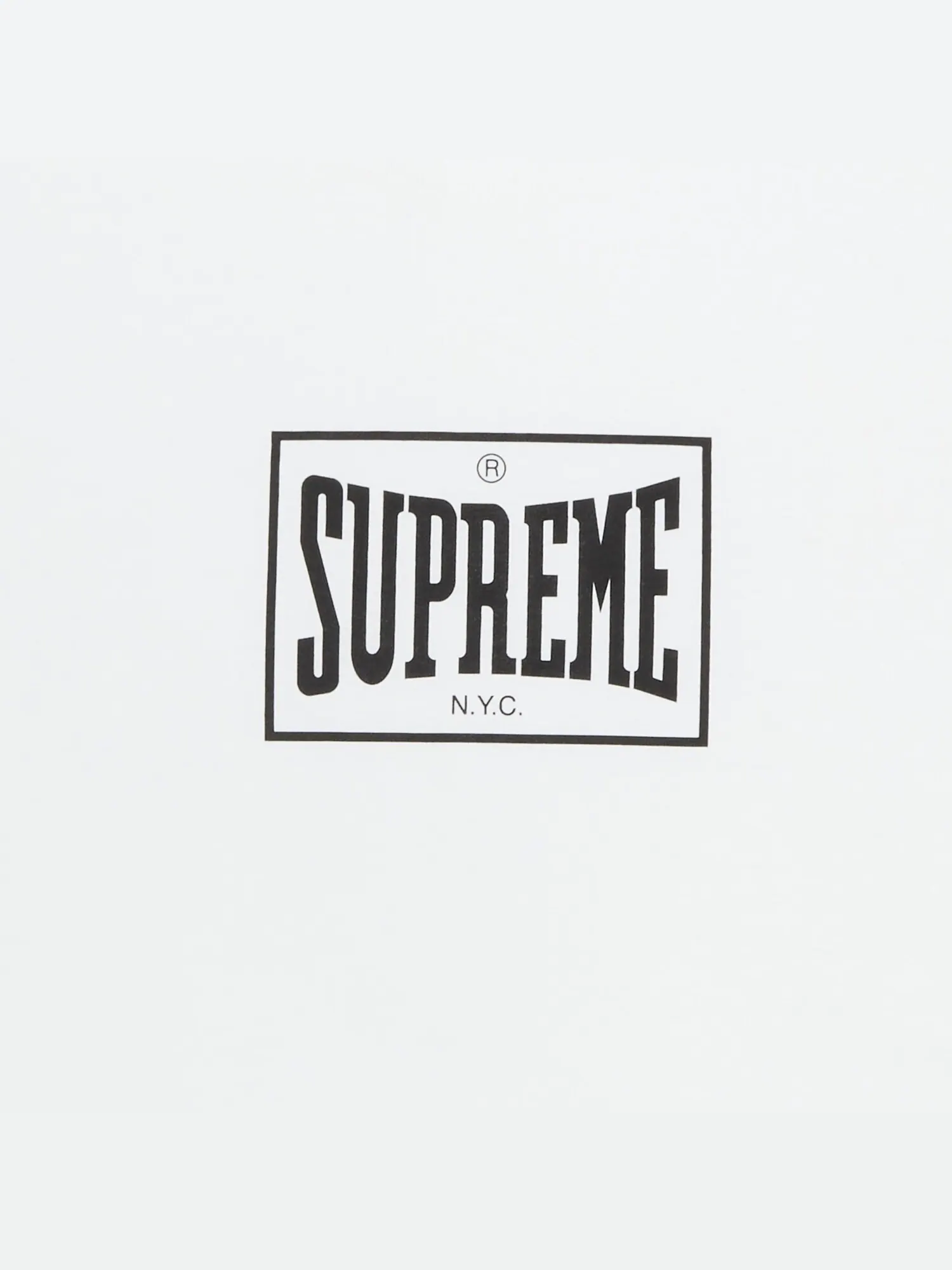 Футболка Supreme Warm Up — изображение 2 из 2, белый