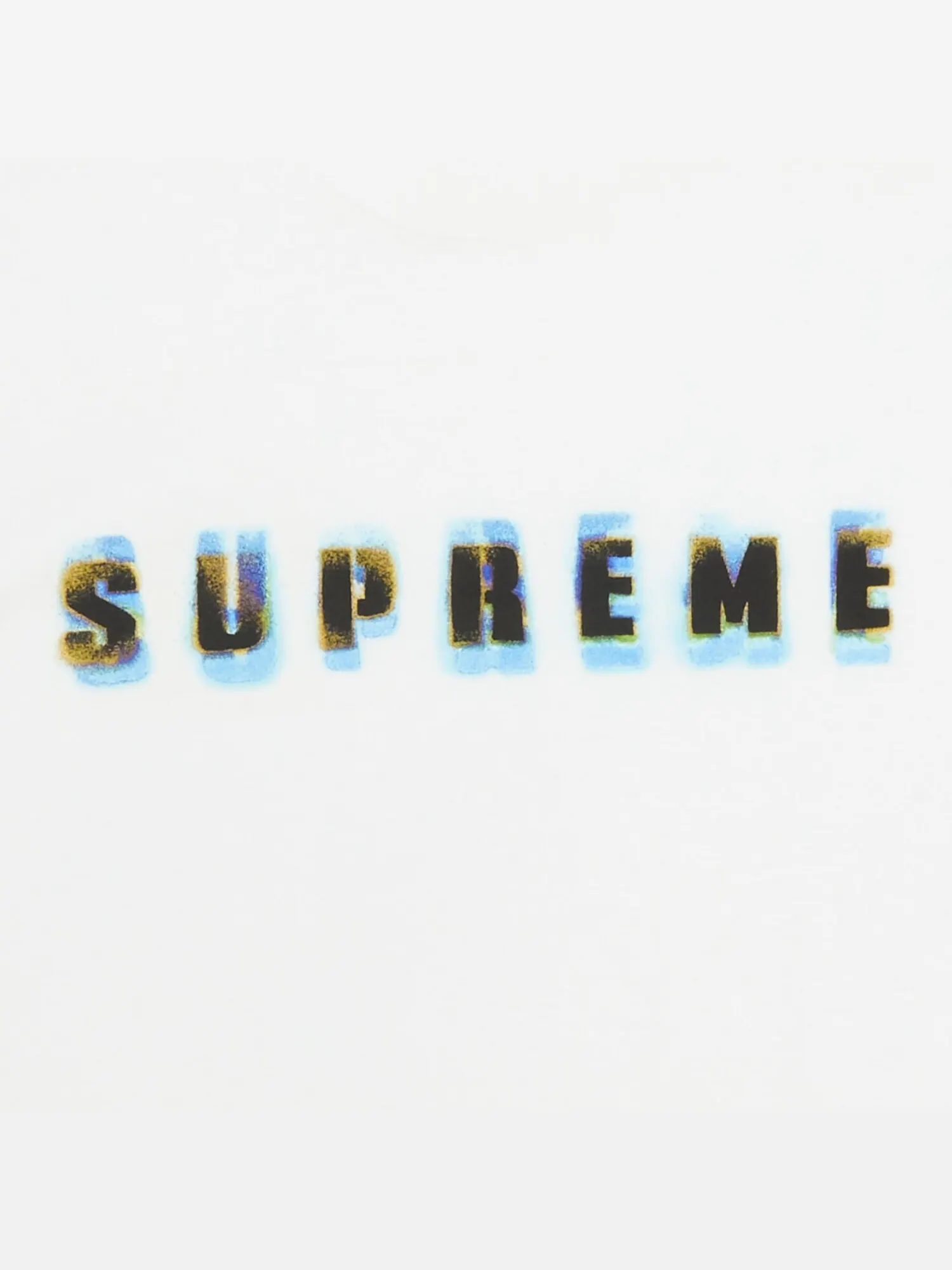 Футболка Supreme Stencil — изображение 2 из 2, белый