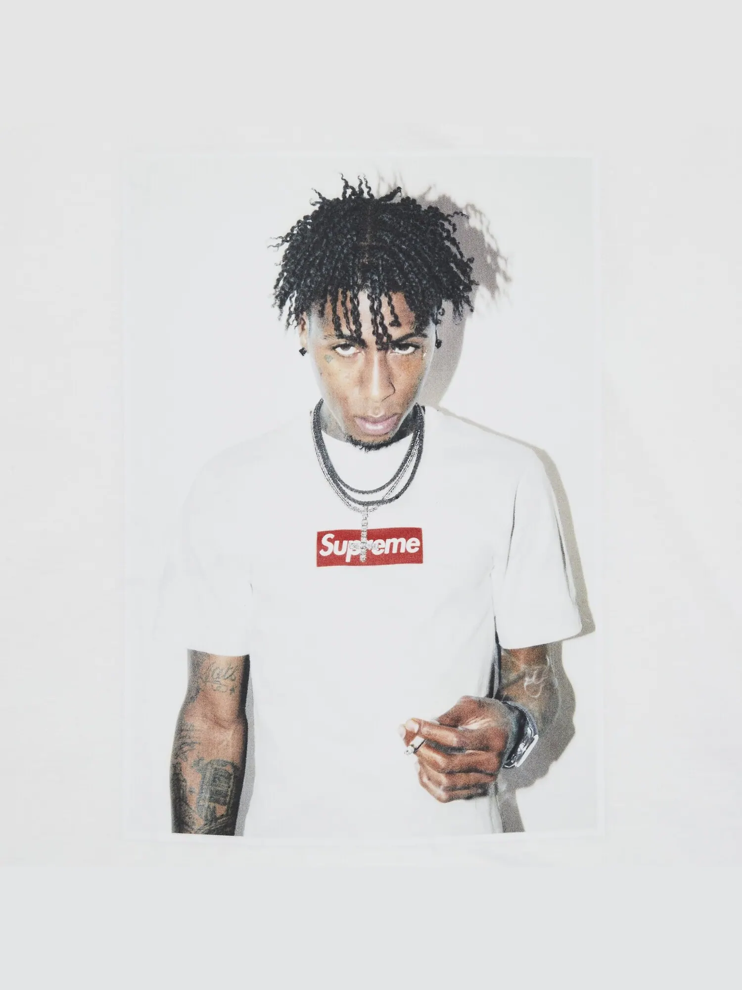 Футболка Supreme NBA Youngboy — изображение 2 из 2, белый