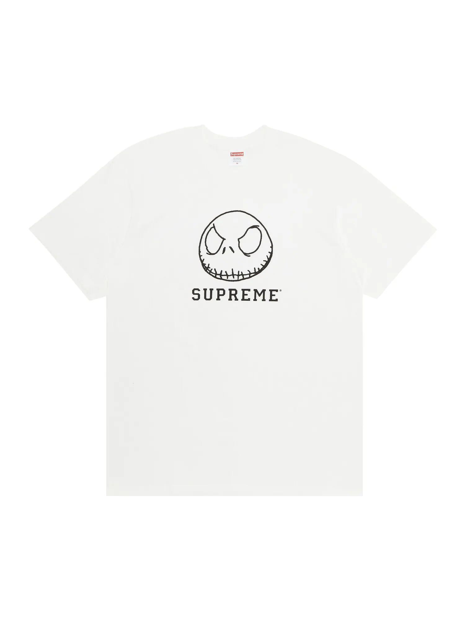Футболка Supreme Skeleton Белая — изображение 1 из 2, белый