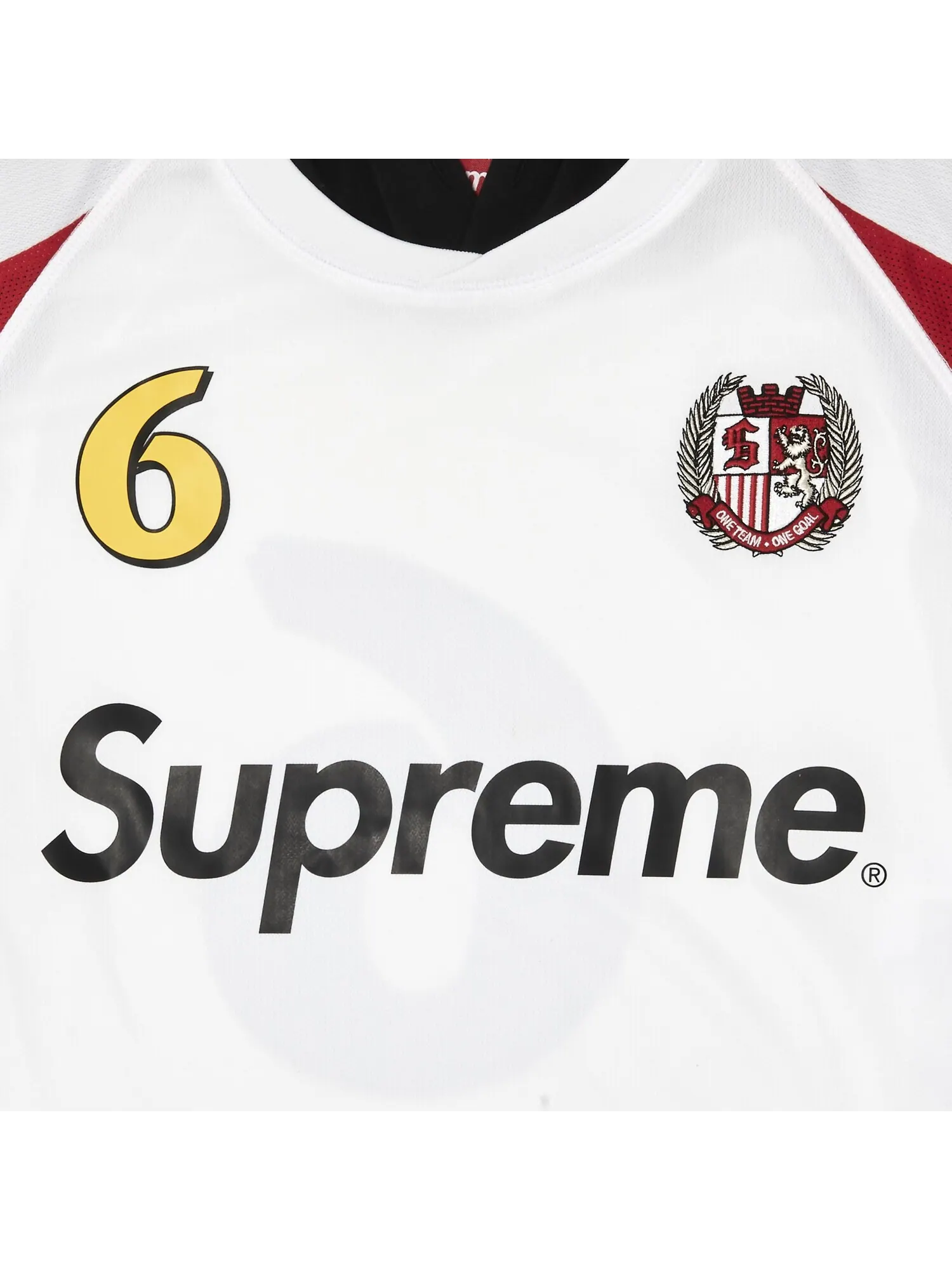 Футболка Supreme с капюшоном — изображение 3 из 3, белый