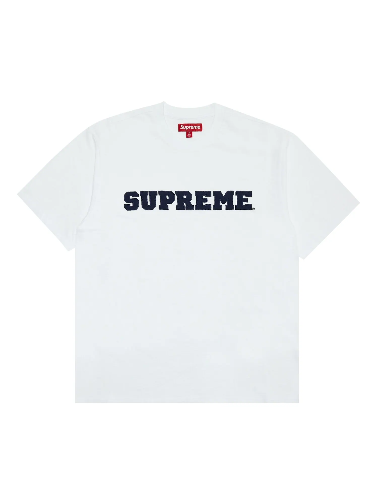 Топ с короткими рукавами Supreme Collegiate — изображение 1 из 2, белый