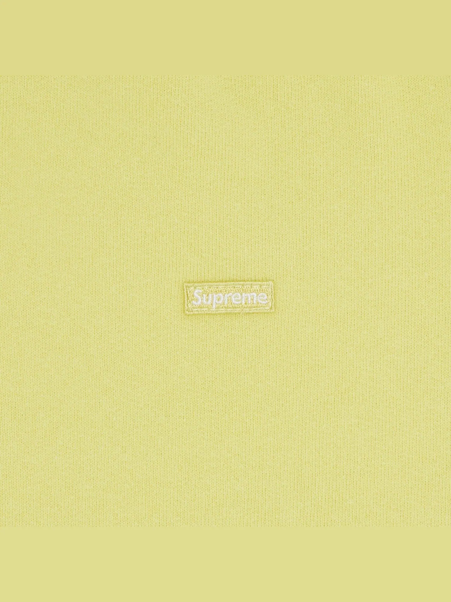 Толстовка Supreme Small Box — изображение 2 из 2, желтый