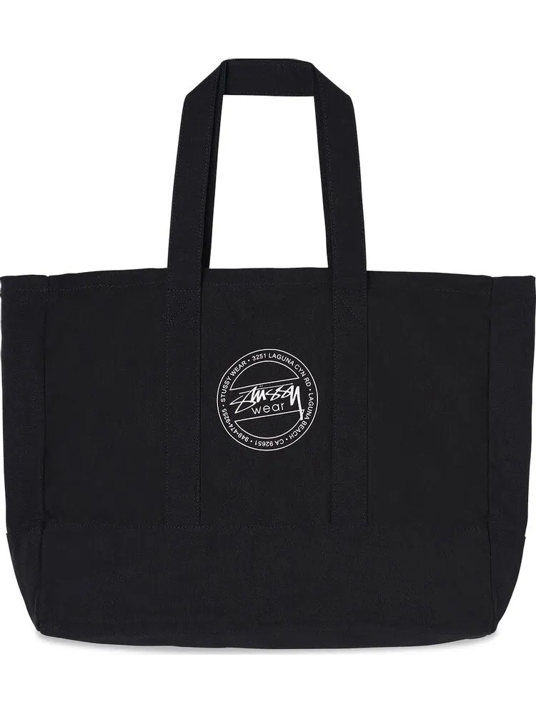 Сумка Stussy Canvas Tote Black — 1