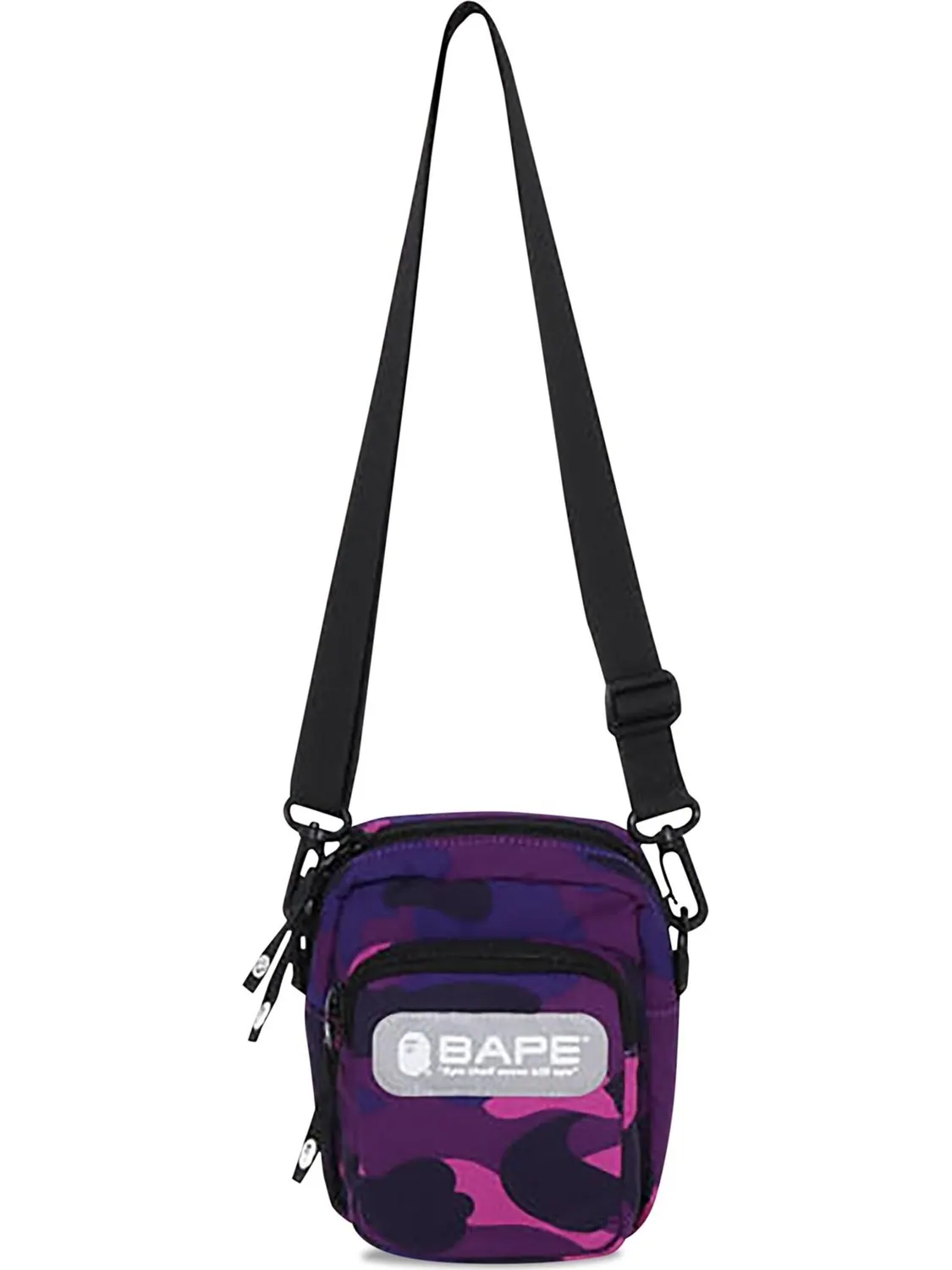Сумка BAPE Color Camo Mini Shoulder Bag Purple — 1