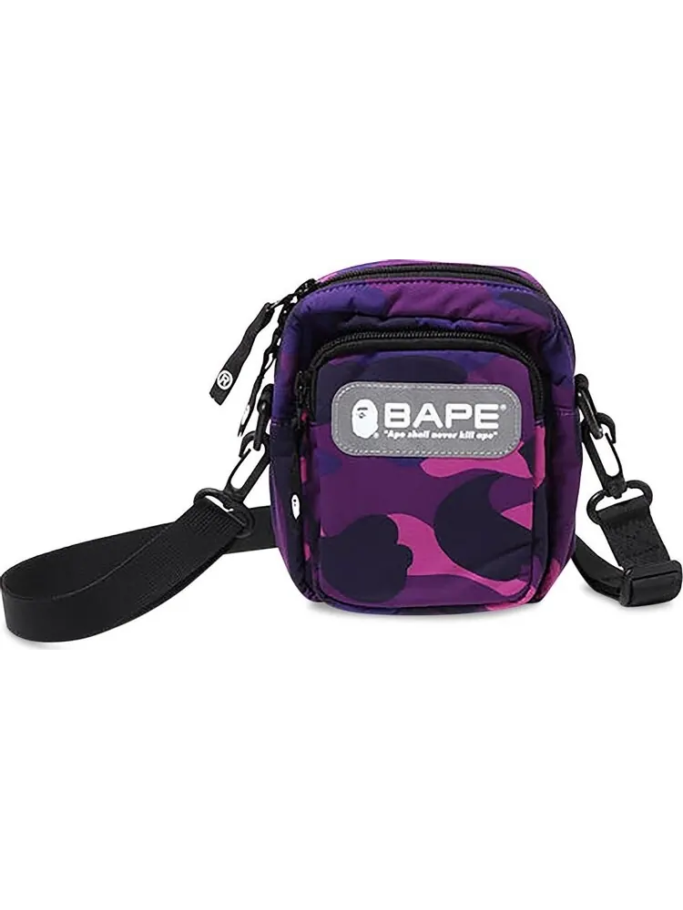 Сумка BAPE Color Camo Mini Shoulder Bag Purple — 2
