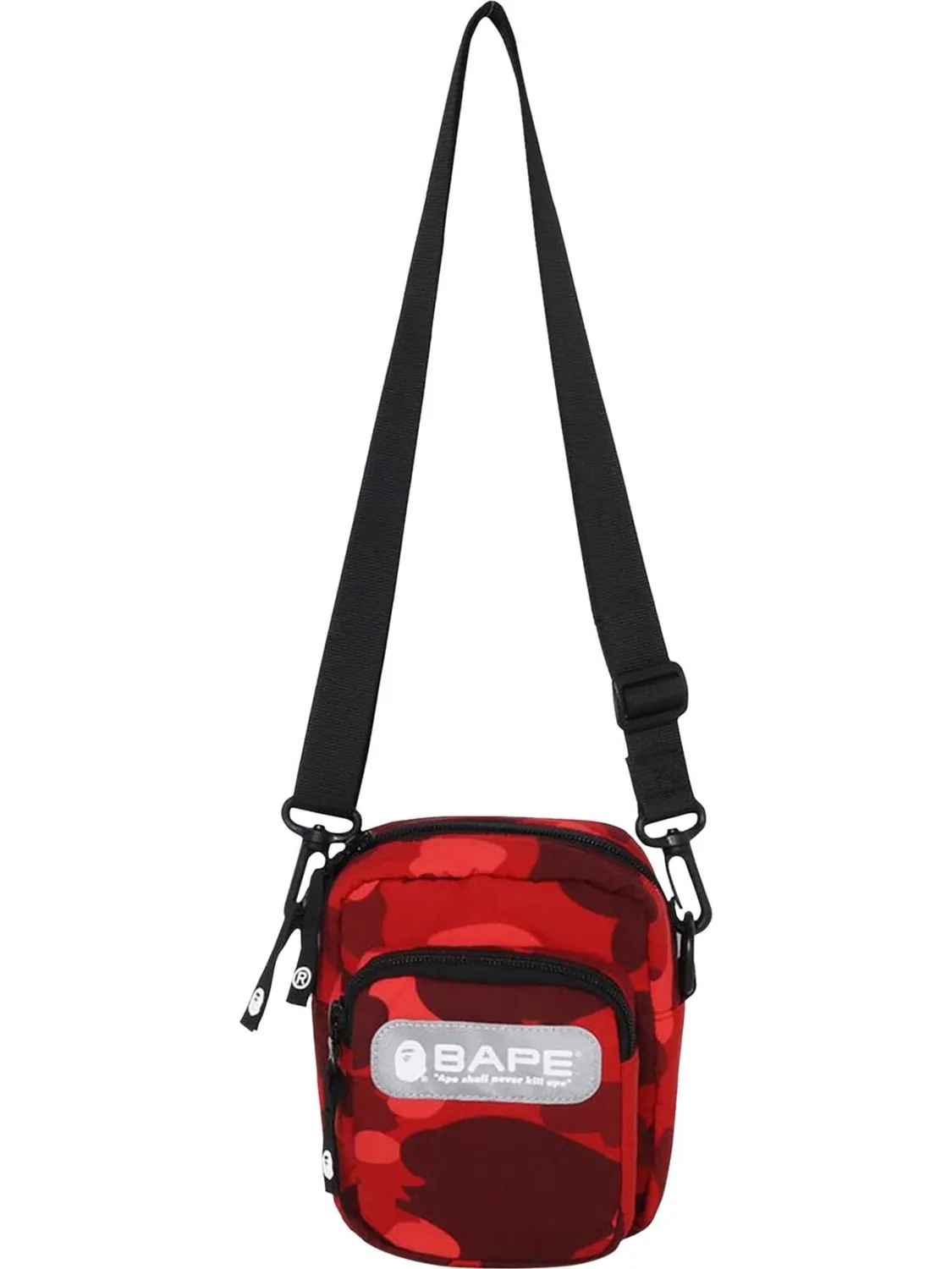 Сумка BAPE Color Camo By A Bathing Ape Mini Shoulder Bag Red — 1