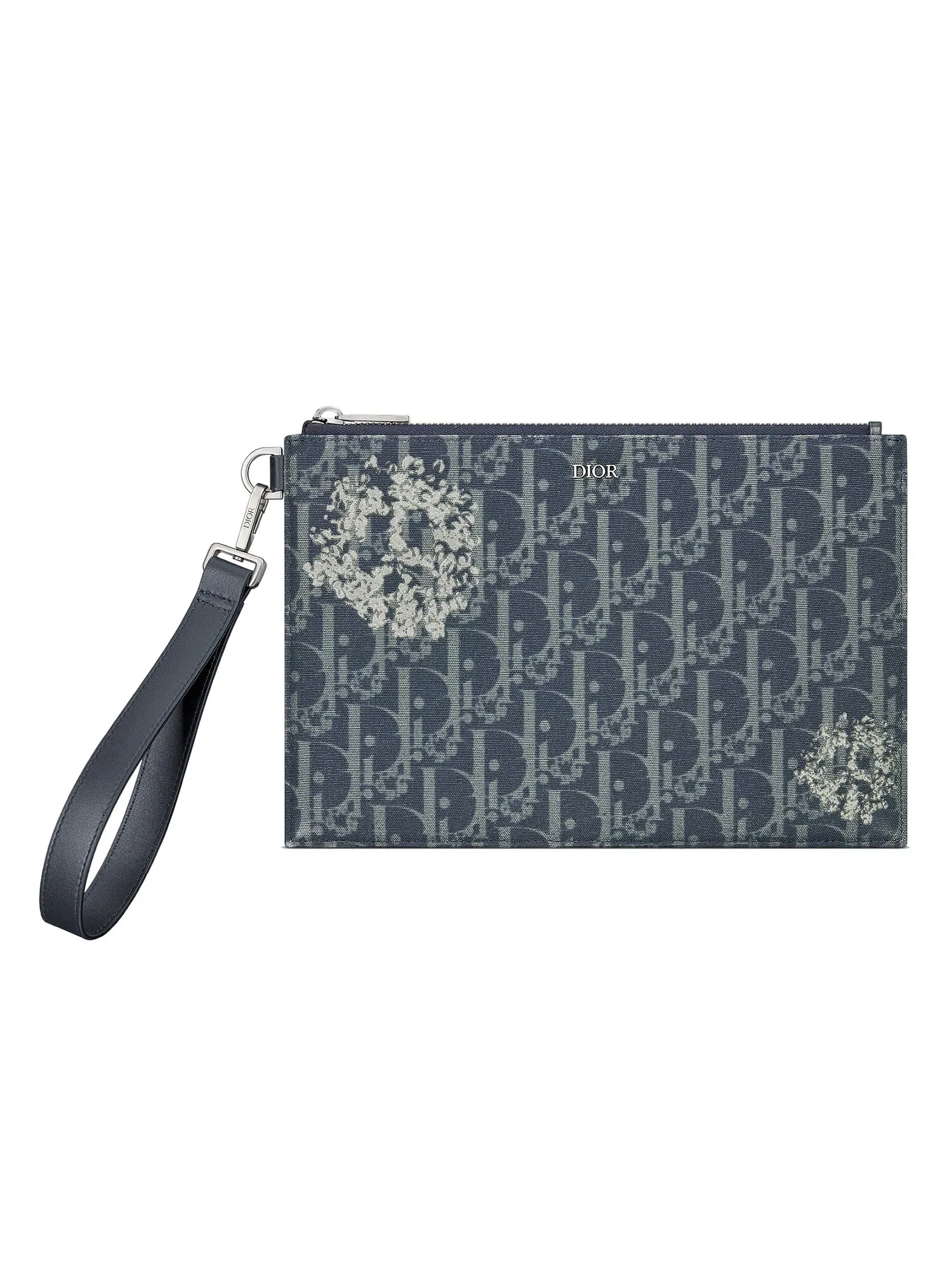 Клатч Dior x Denim Tears A5 — изображение 1 из 3, синий