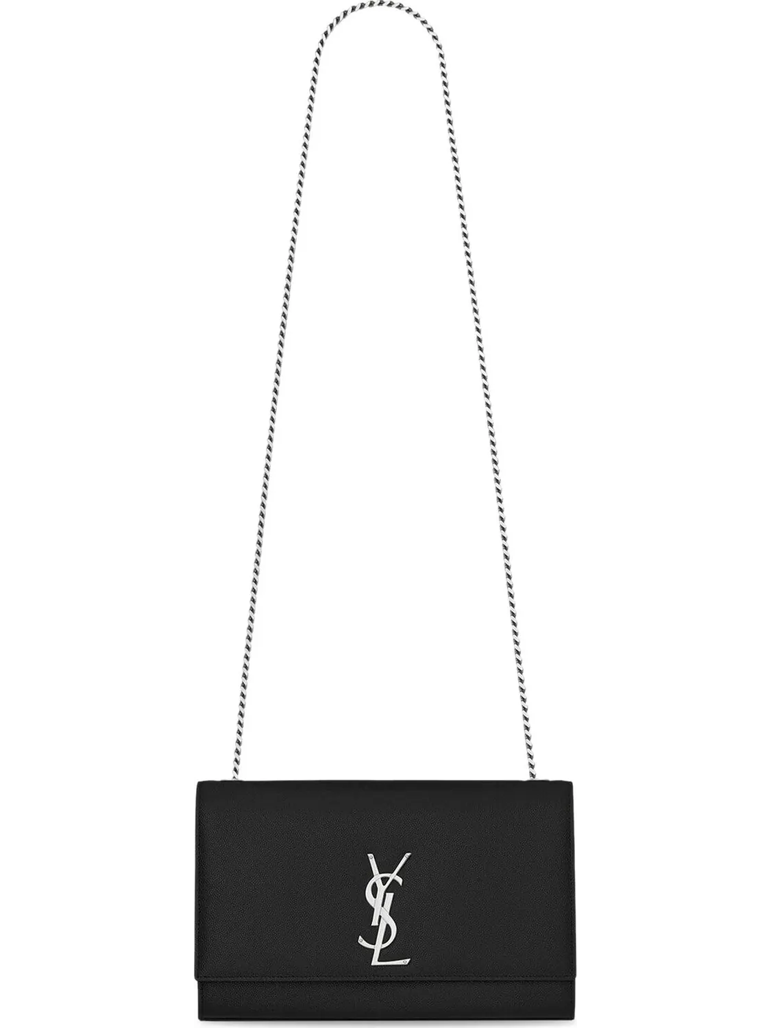 Сумка Saint Laurent Kate Medium Leather Shoulder Bag — изображение 1 из 3, черный