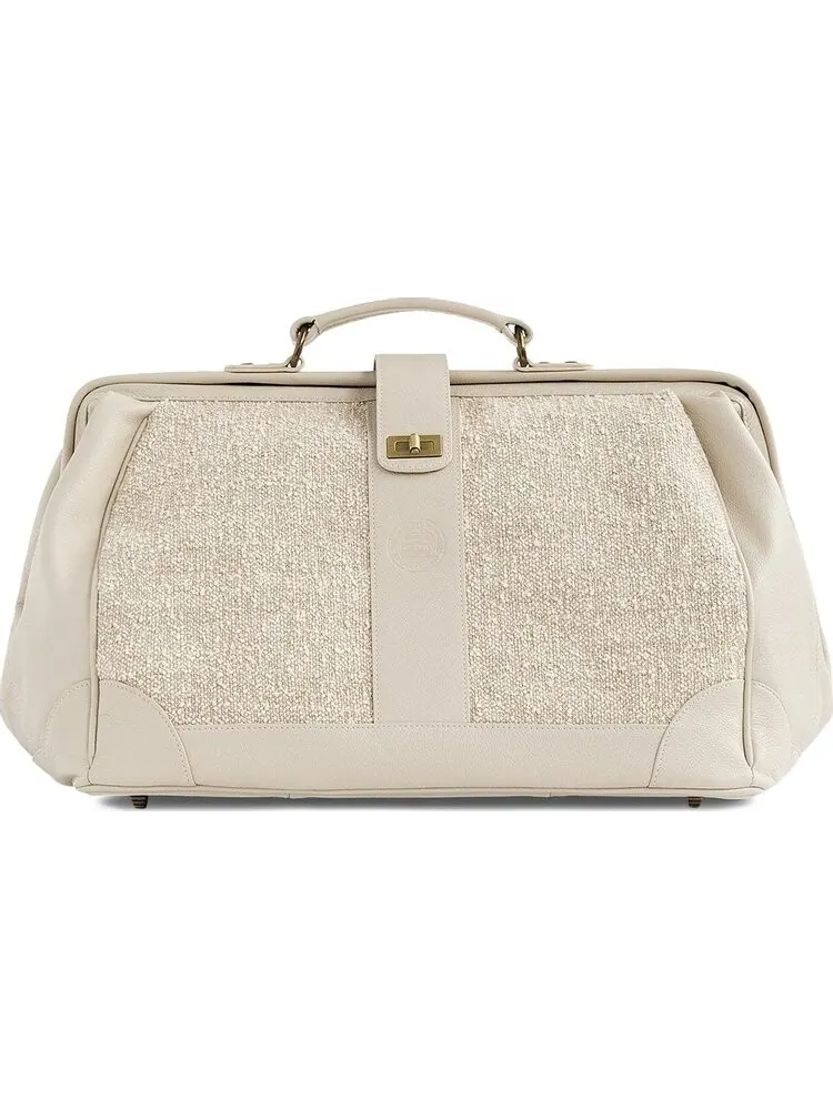 Сумка Aimé Leon Dore Porsche 911SC Car Kit Bag Cream Boucle — бежевый