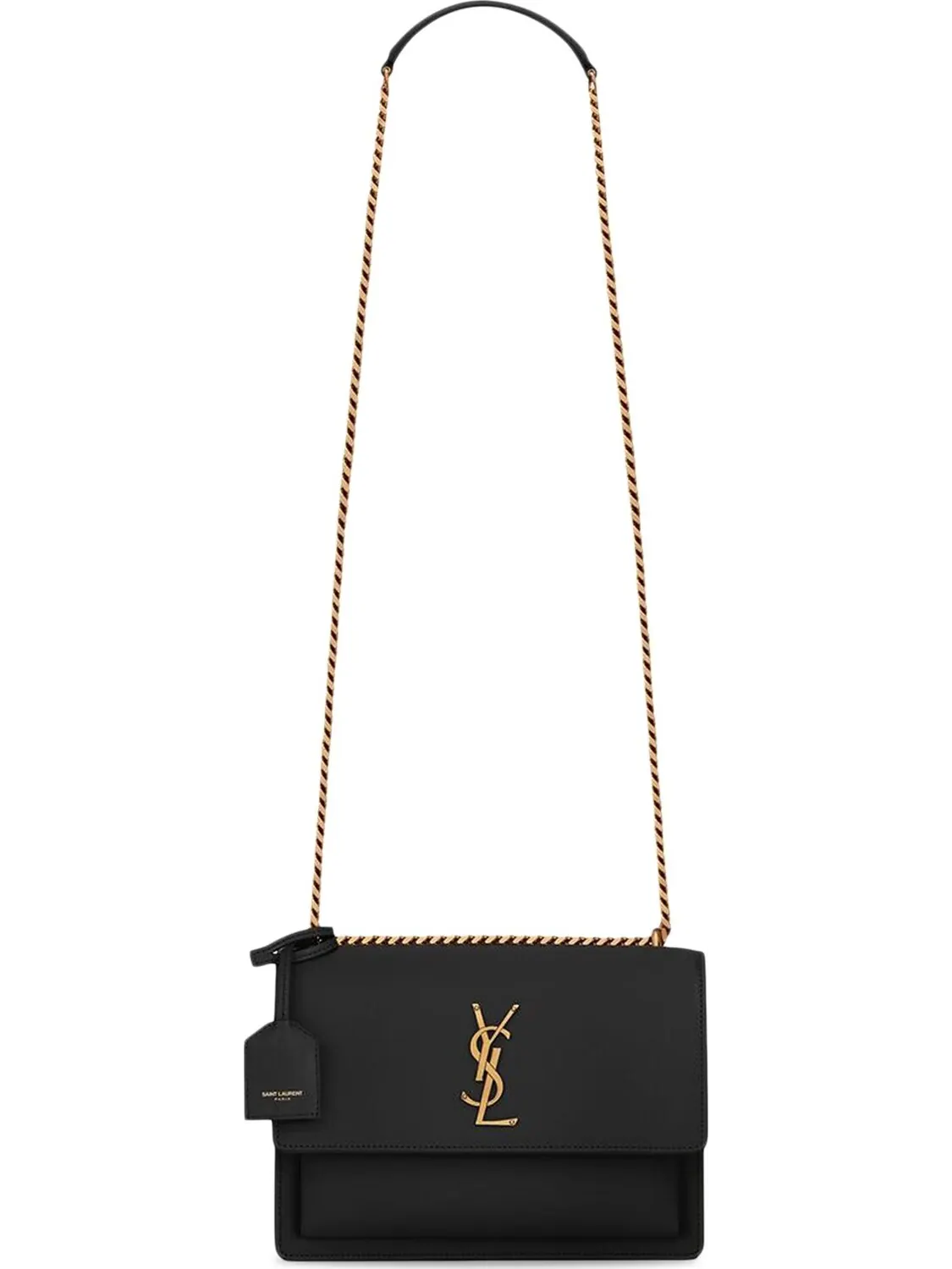 Сумка Saint Laurent Sunset Medium Chain Bag — изображение 1 из 3, черный