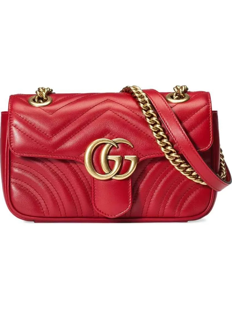 Сумка женская кросс-боди Gucci GG Marmont Matelass?