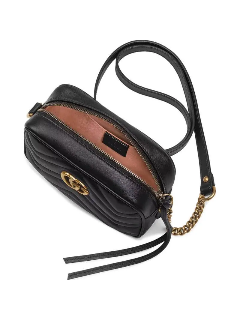 Сумка женская кросс-боди Gucci GG Marmont Matelass? — изображение 4 из 4, черный