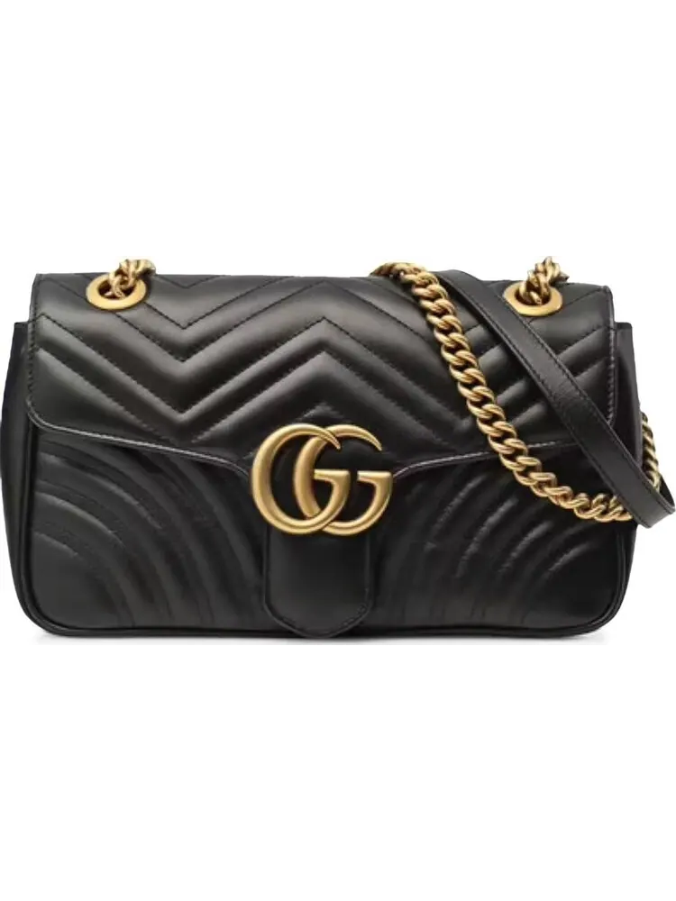 Сумка женская малая кросс-боди Gucci GG Marmont Matelass?