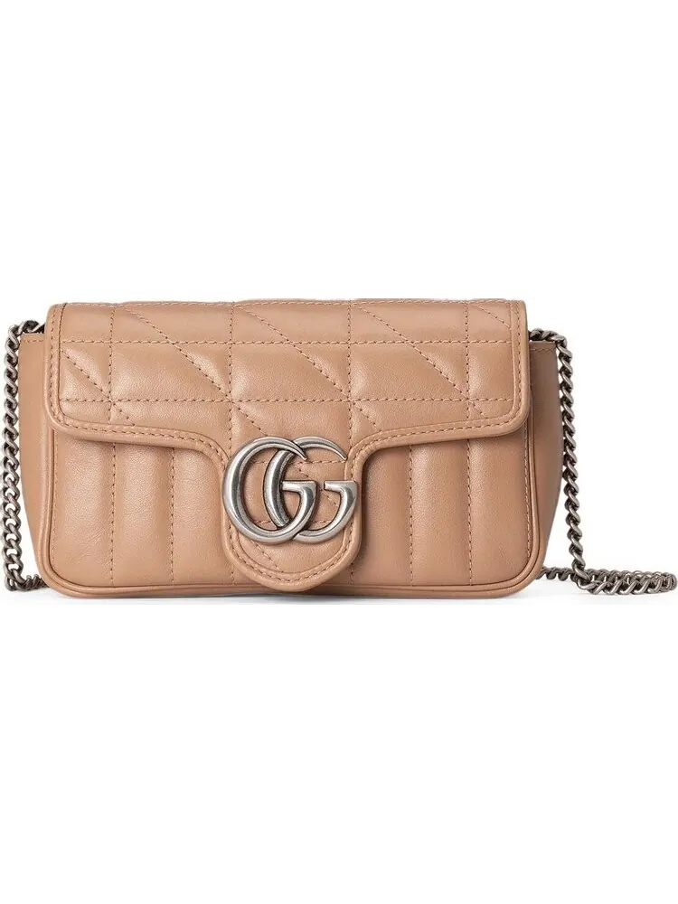 Сумка женская мини кросс-боди Gucci GG Marmont Super
