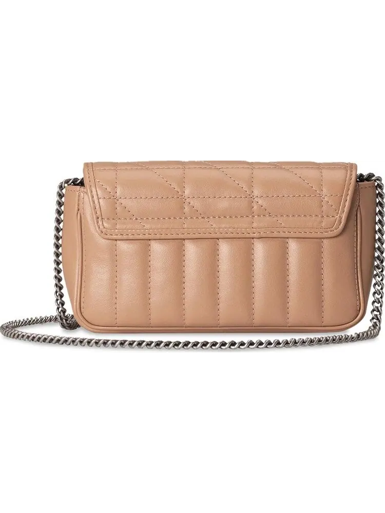 Сумка женская мини кросс-боди Gucci GG Marmont Super — изображение 2 из 3, коричневый