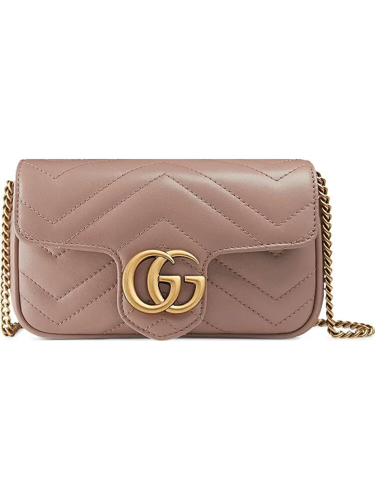 Сумка женская кросс-боди кожа Gucci GG Marmont Matelass?