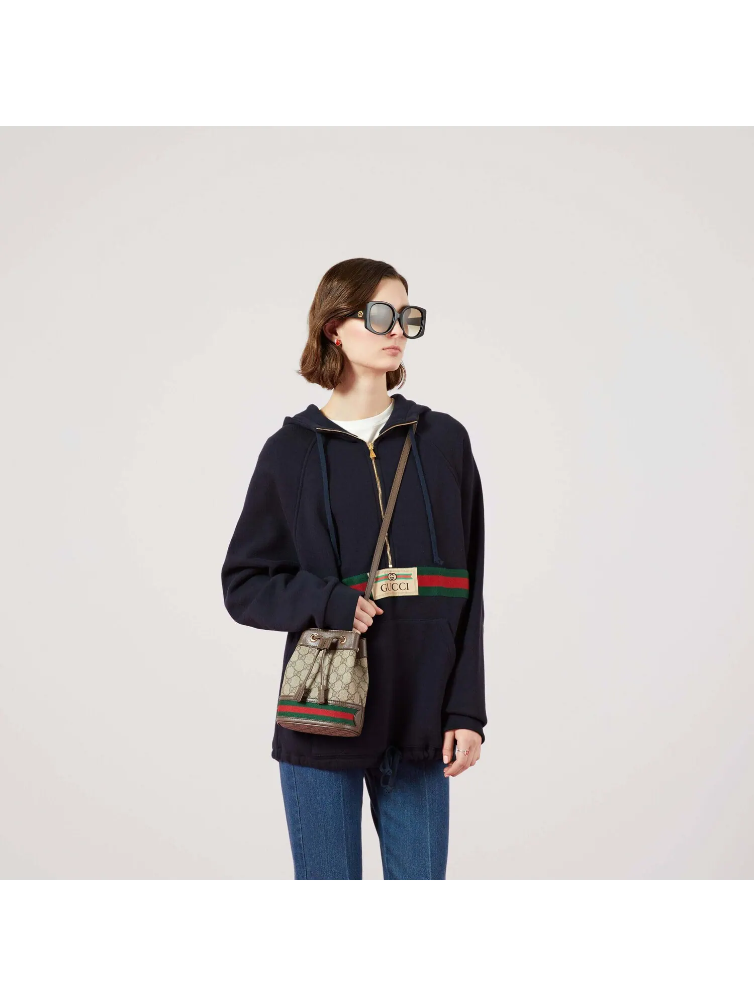 Сумка мешок Gucci Ophidia Bucket — 8