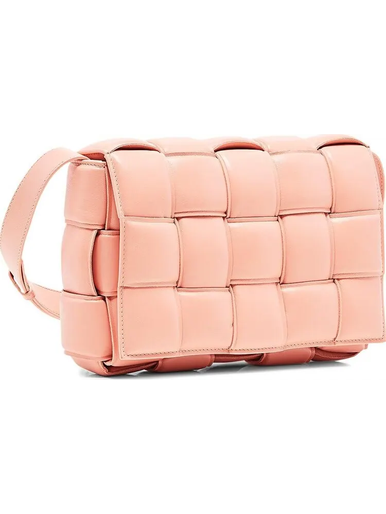 Сумка Bottega Veneta Padded Cassette Bag Peachy/Silver — изображение 2 из 3, оранжевый