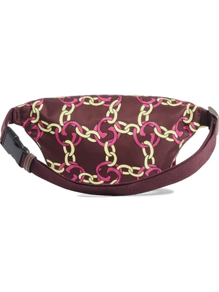 Сумка The North Face x Gucci Belt Bag Burgundy Multi — 2
