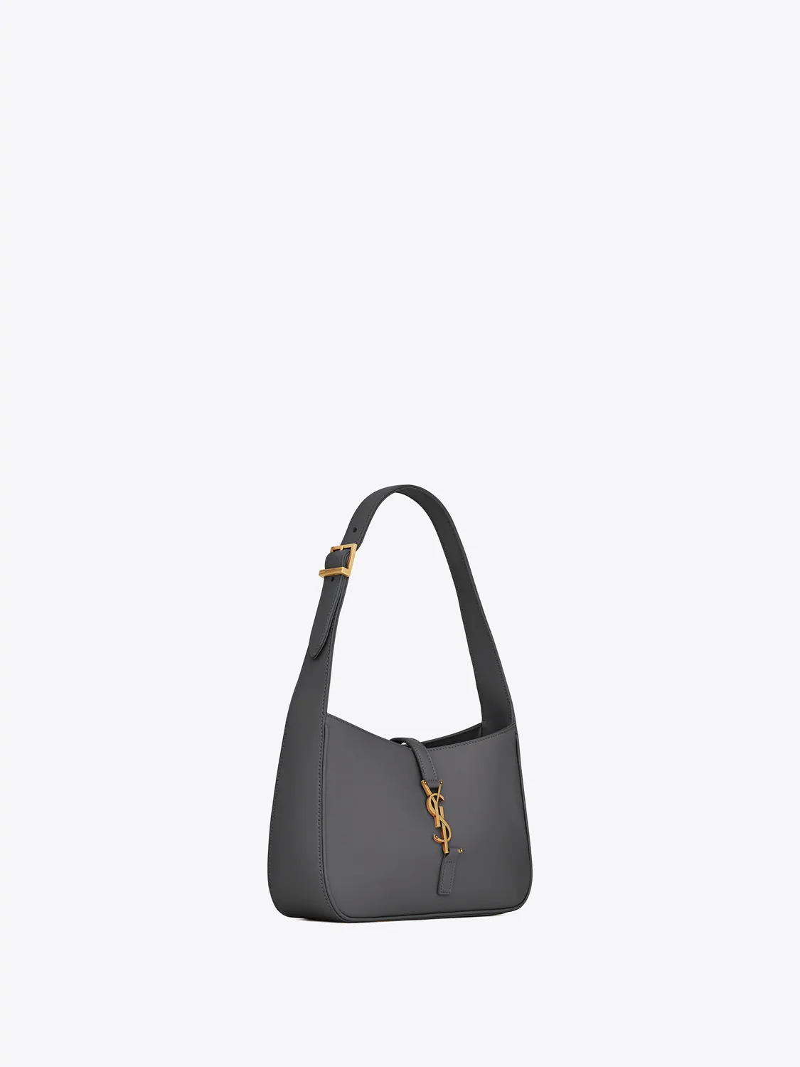 Сумка Saint Laurent Le 5 À 7 Hobo Bag Storm, серая — 4