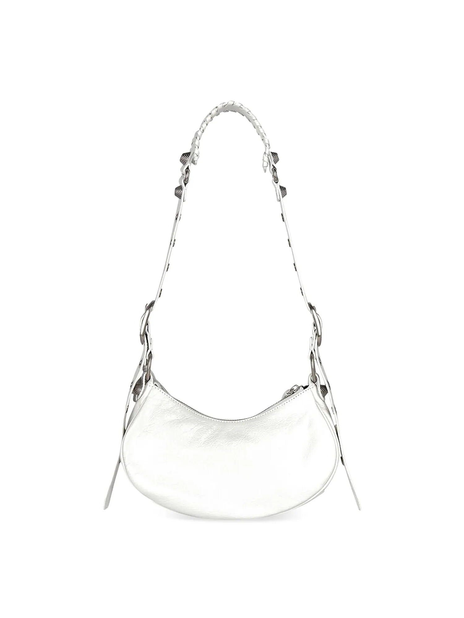 Сумка женская кросс-боди Balenciaga Le Cagole Optic White — изображение 3 из 3, белый