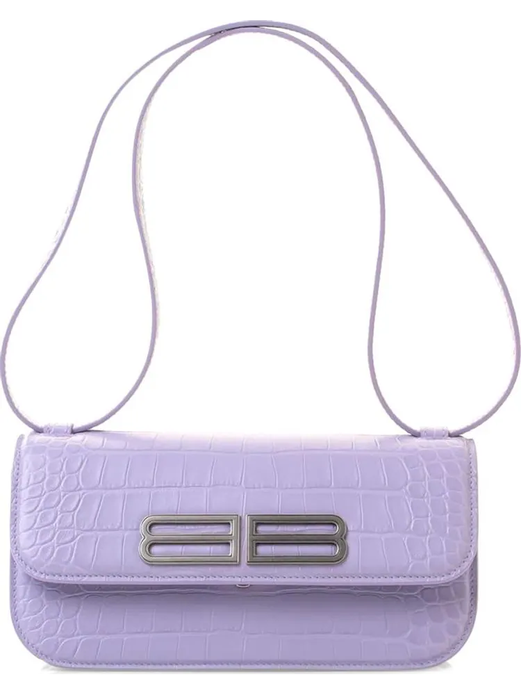 Сумка женская кросс-боди Balenciaga Gossip S Lilac — изображение 1 из 3, фиолетовый